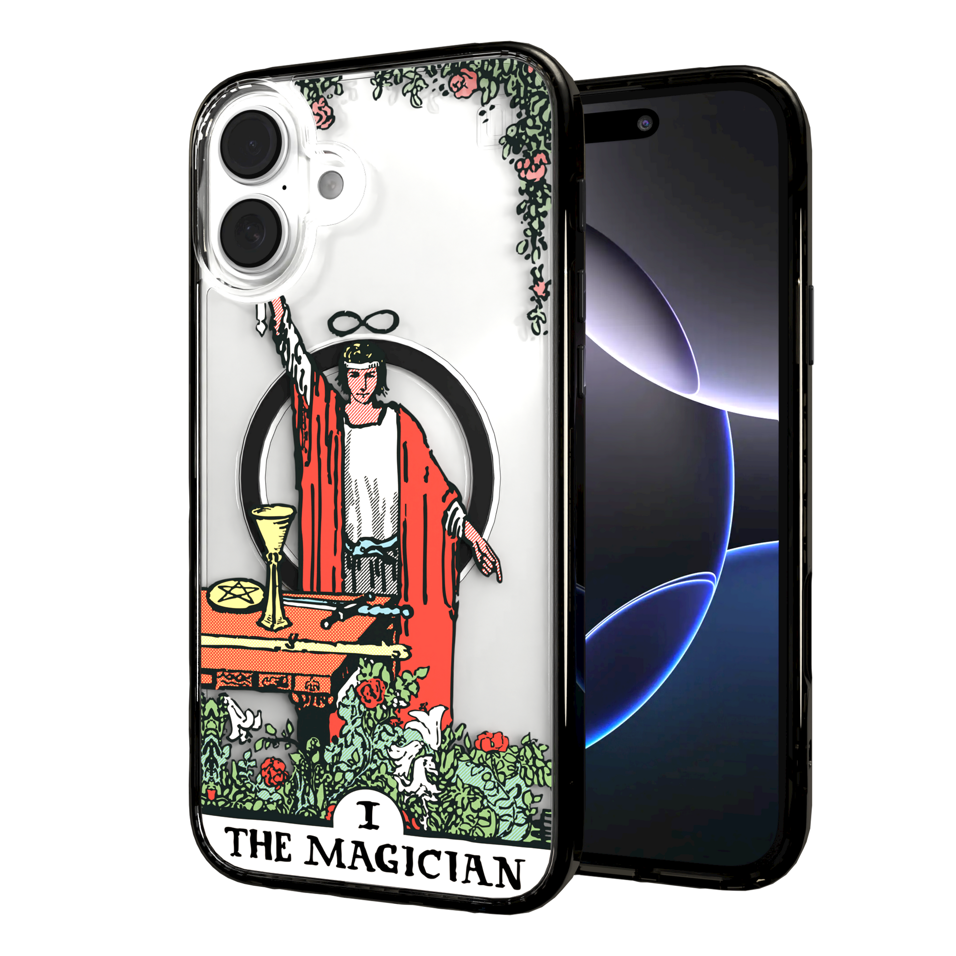 iPhone 16 Series | MagSafe | Tarot Collection | The Magician The Magician - Color / iPhone 16 Plus / Black