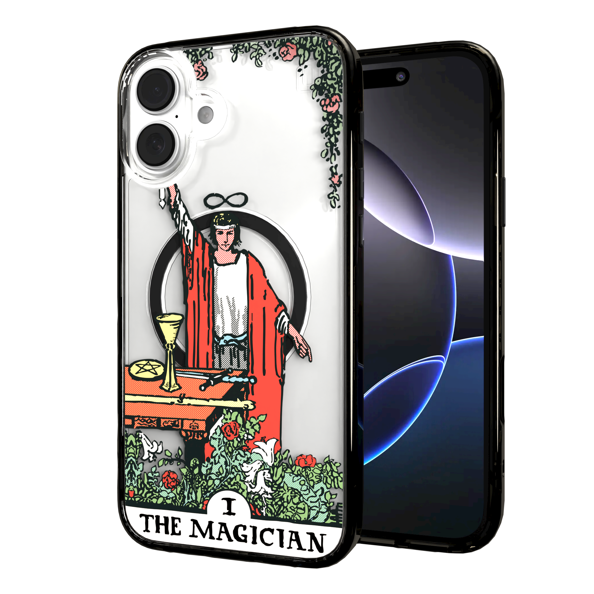iPhone 16 Series | MagSafe | Tarot Collection | The Magician The Magician - Color / iPhone 16 Plus / Black