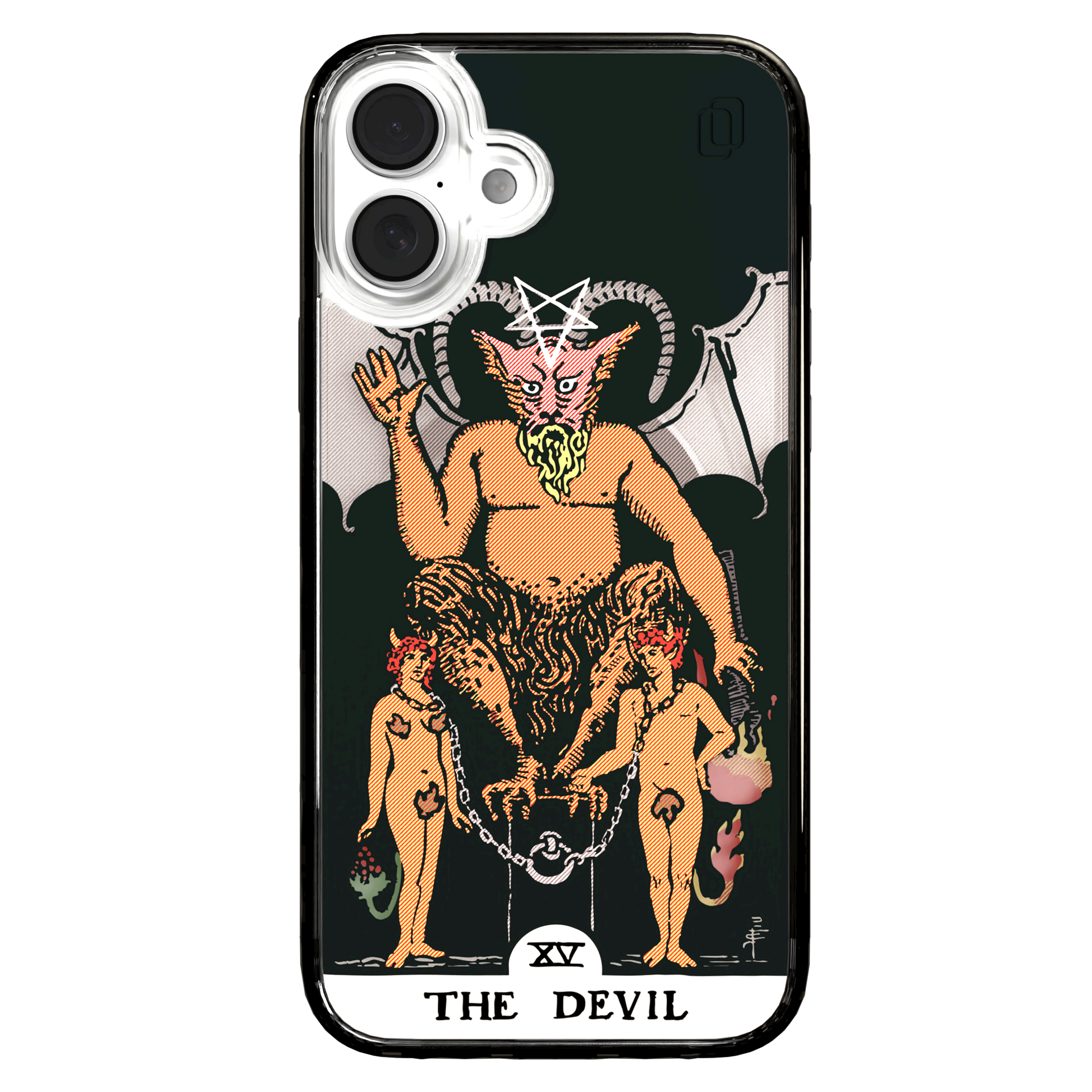 iPhone 16 Series | MagSafe | Tarot Collection | The Devil The Devil - Color / iPhone 16 Plus / Black