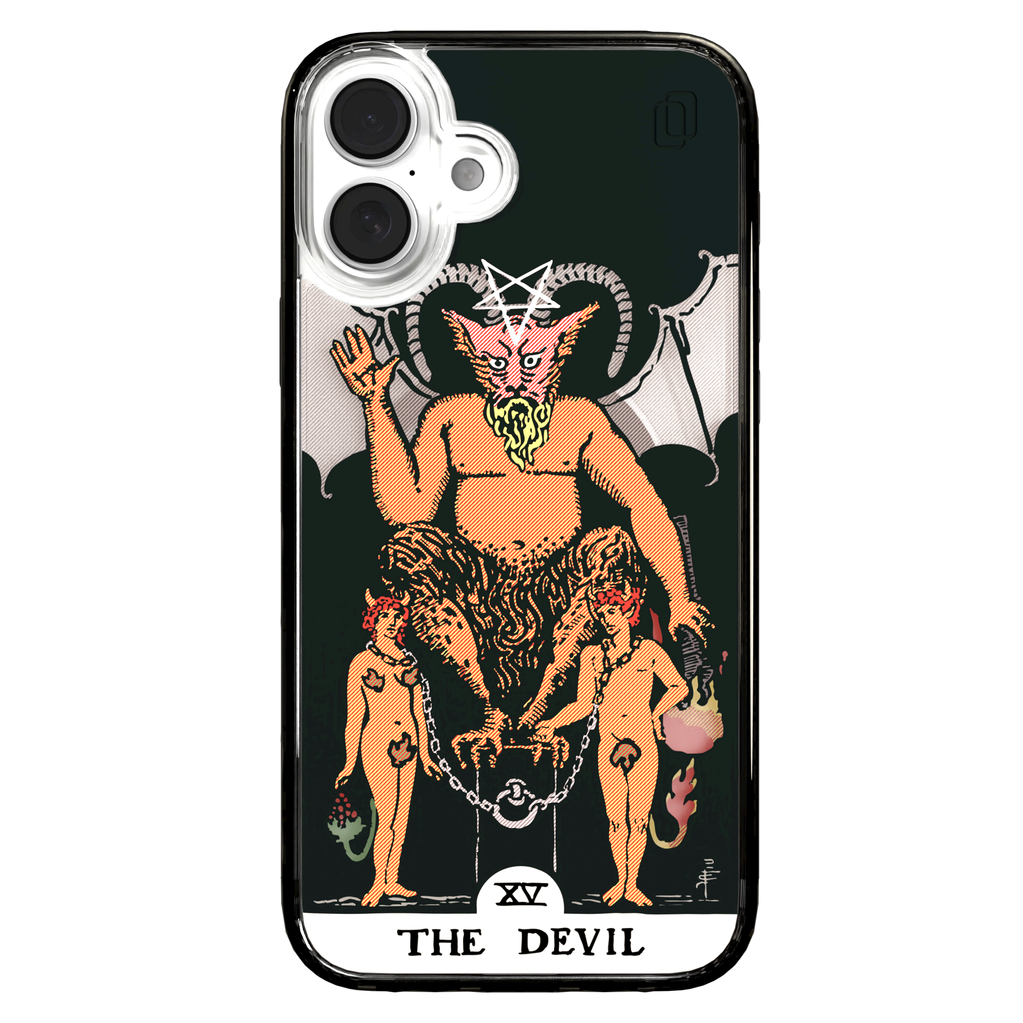 iPhone 16 Series | MagSafe | Tarot Collection | The Devil The Devil - Color / iPhone 16 Plus / Black