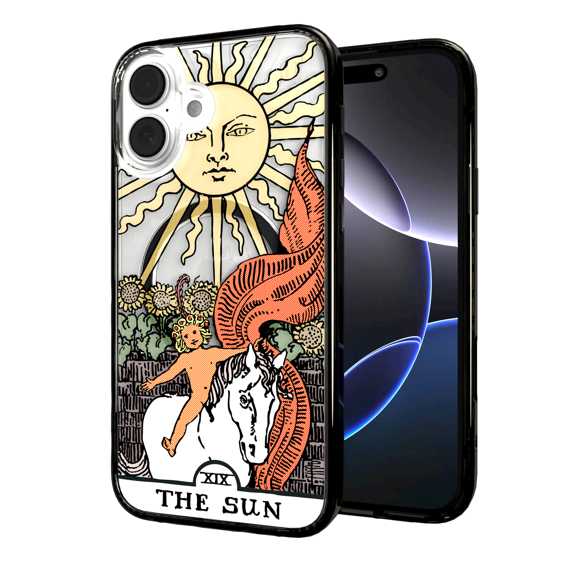 iPhone 16 Series | MagSafe | Tarot Collection | The Sun The Sun - Color / iPhone 16 Plus / Black