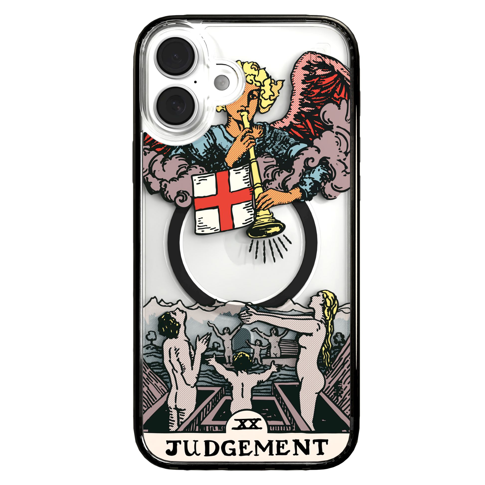 iPhone 16 Series | MagSafe | Tarot Collection | Judgement Judgement - Color / iPhone 16 Plus / Black