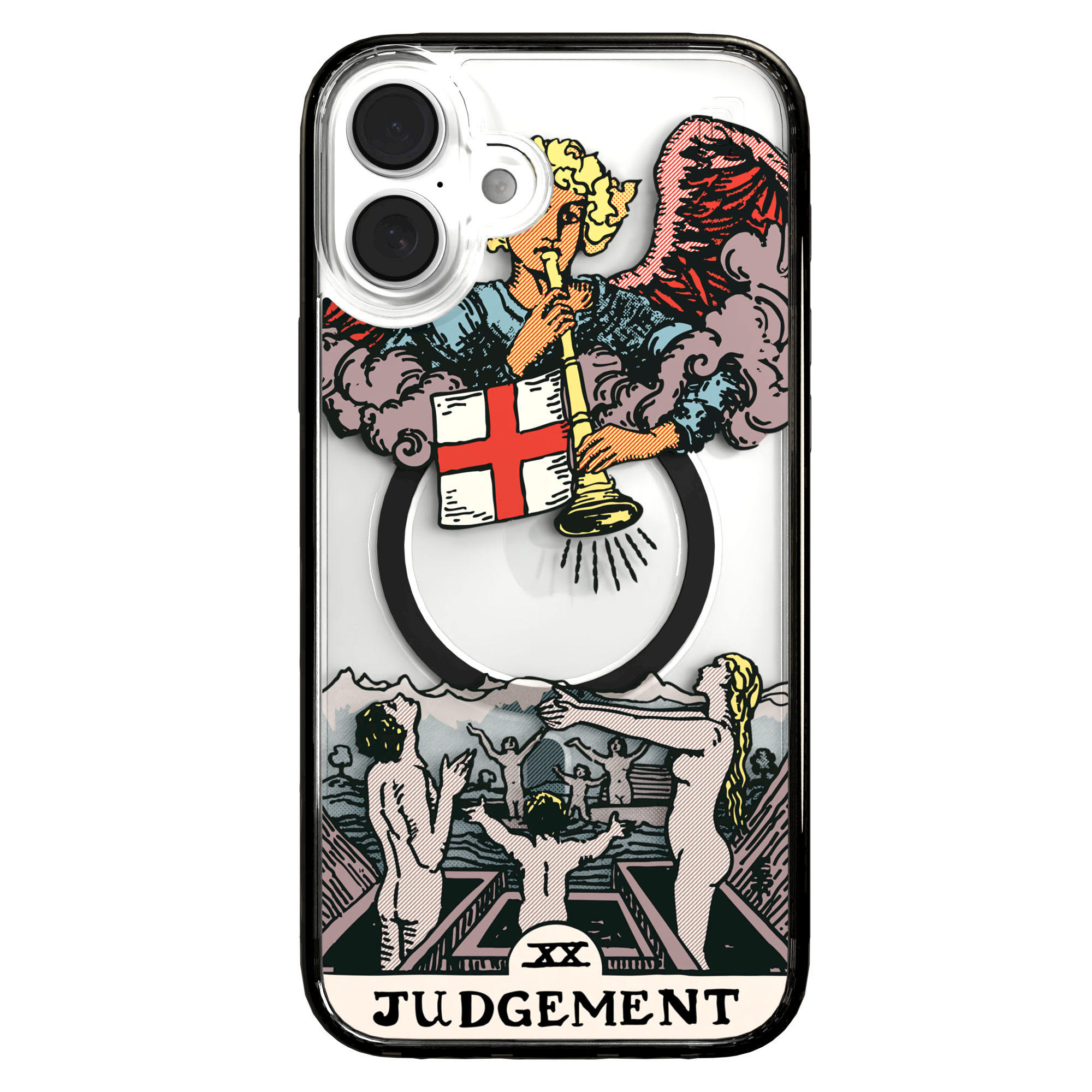 iPhone 16 Series | MagSafe | Tarot Collection | Judgement Judgement - Color / iPhone 16 Plus / Black