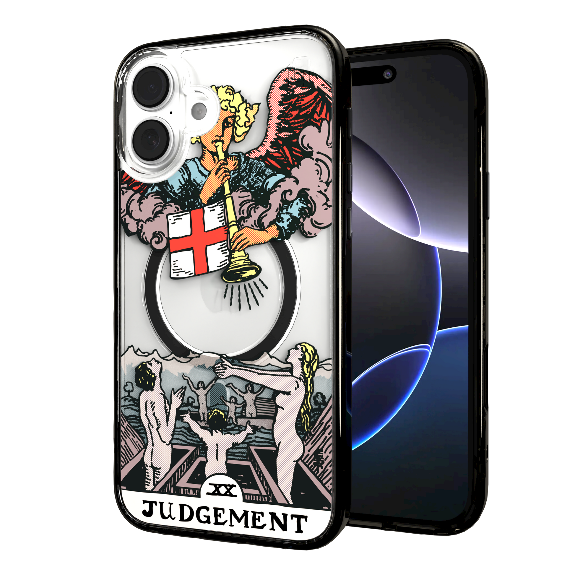 iPhone 16 Series | MagSafe | Tarot Collection | Judgement Judgement - Color / iPhone 16 Plus / Black
