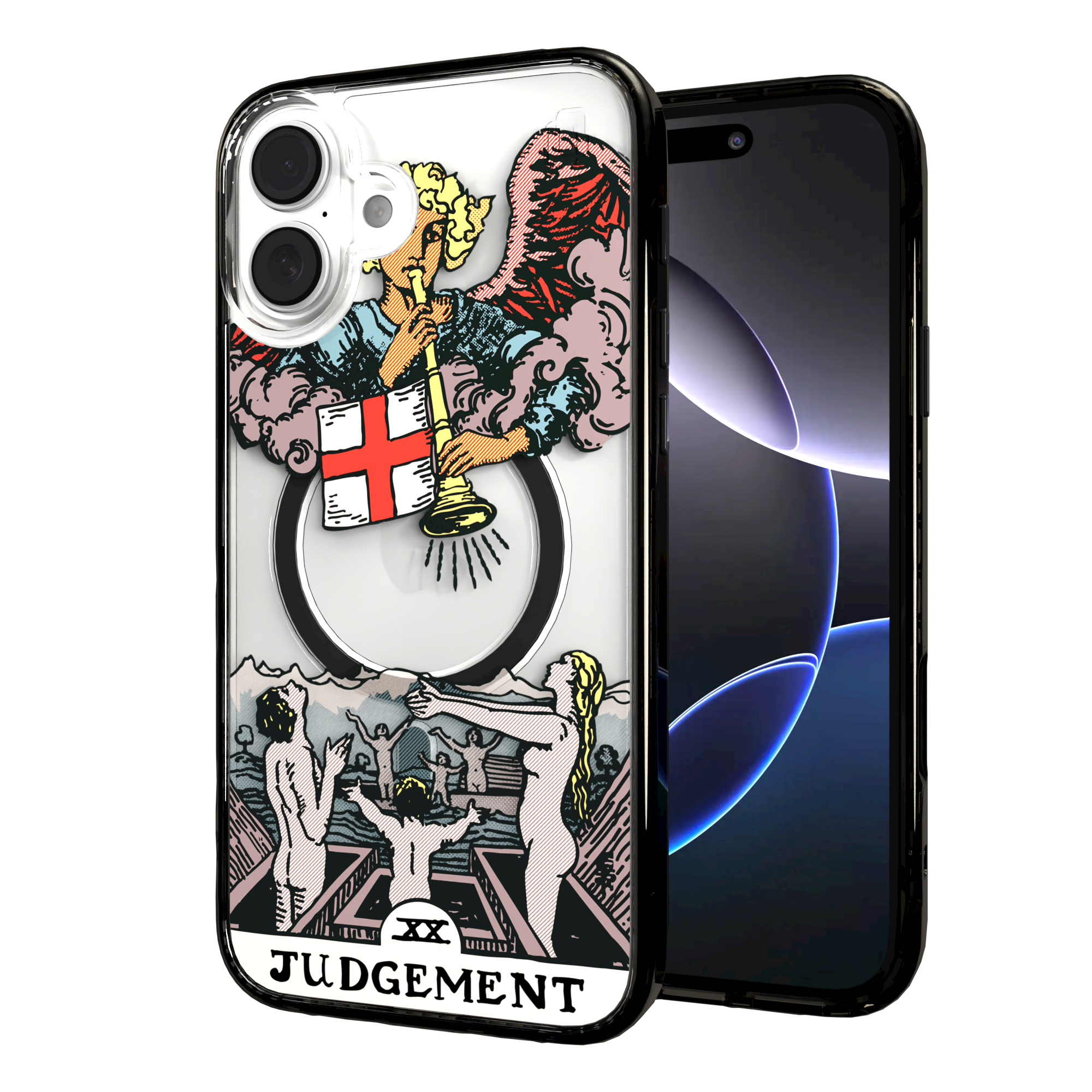 iPhone 16 Series | MagSafe | Tarot Collection | Judgement Judgement - Color / iPhone 16 Plus / Black