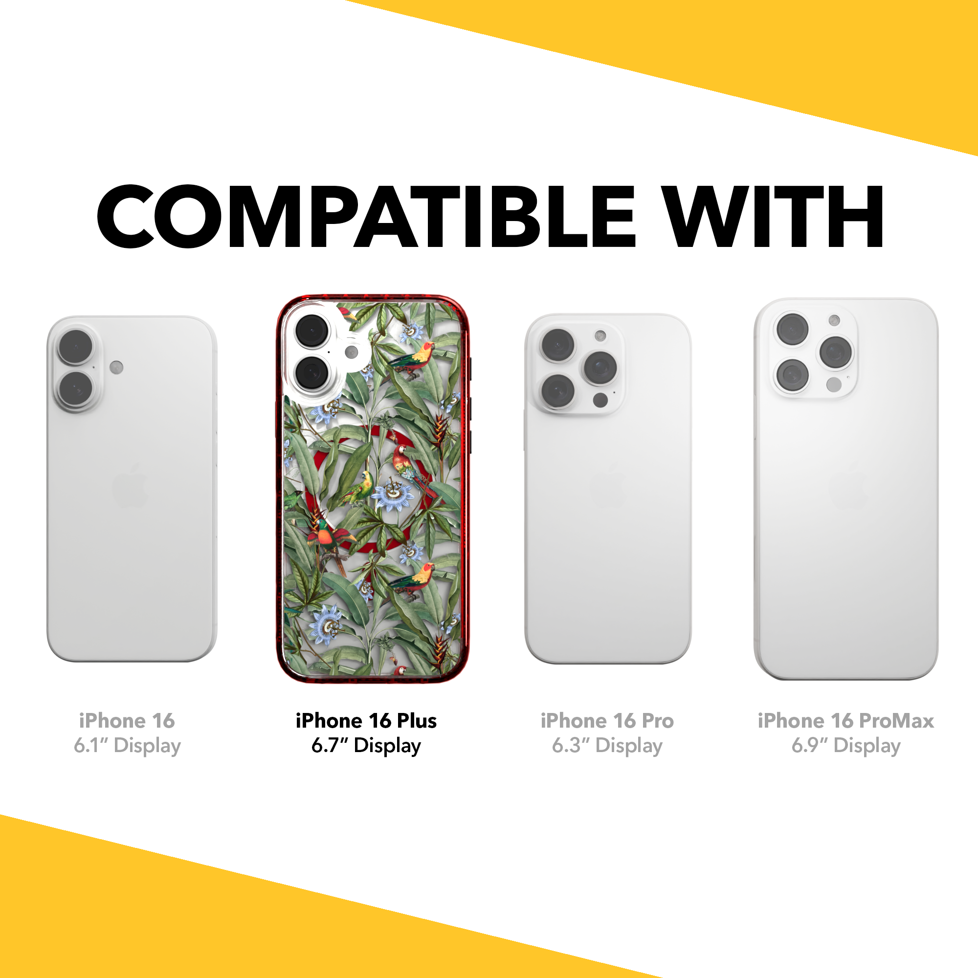 iPhone 16 Series | MagSafe | Bird Case | Parrot Haven