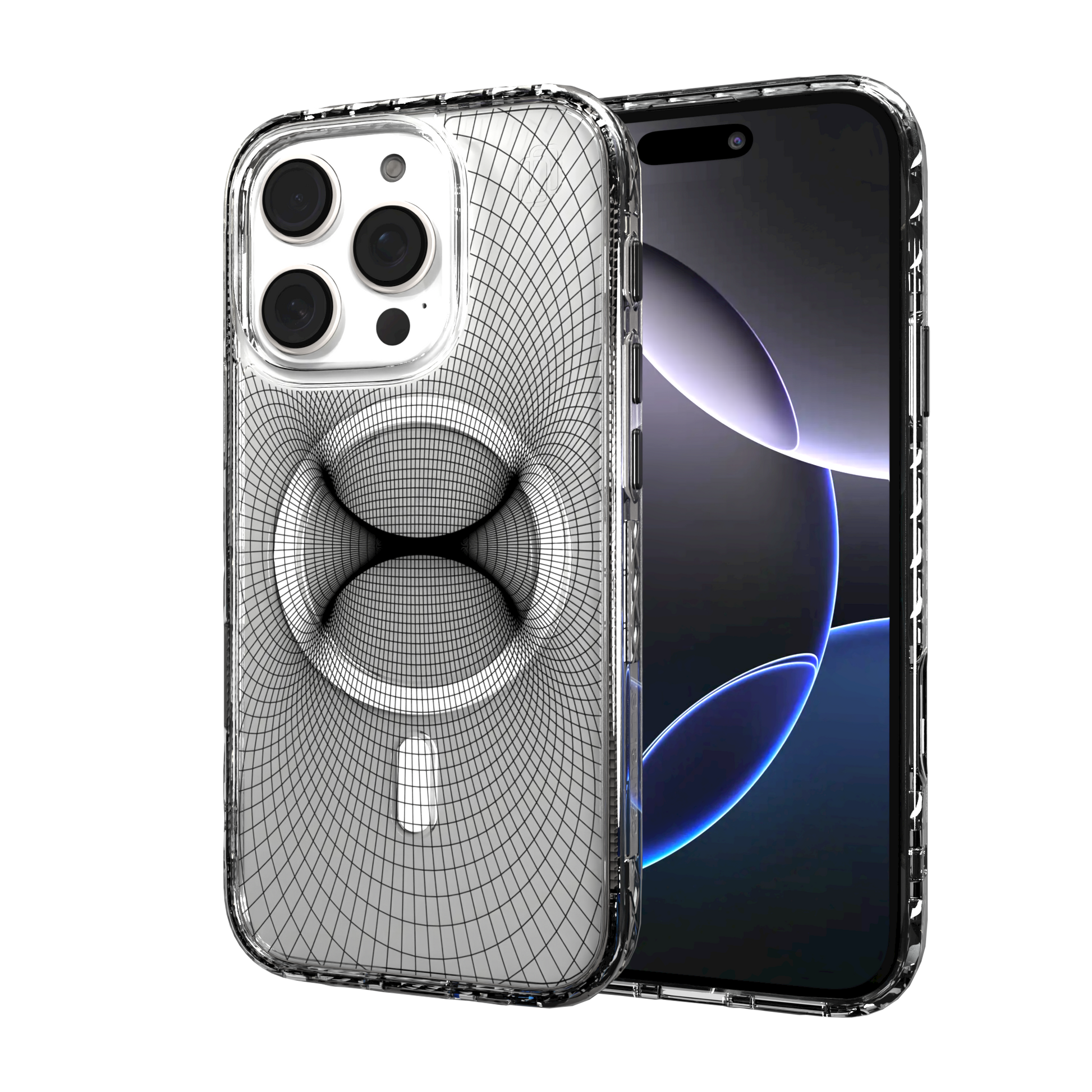 iPhone 16 Series | MagSafe | Monochromatic Case Designs | Symmetry Symmetry / iPhone 16 Pro / Clear