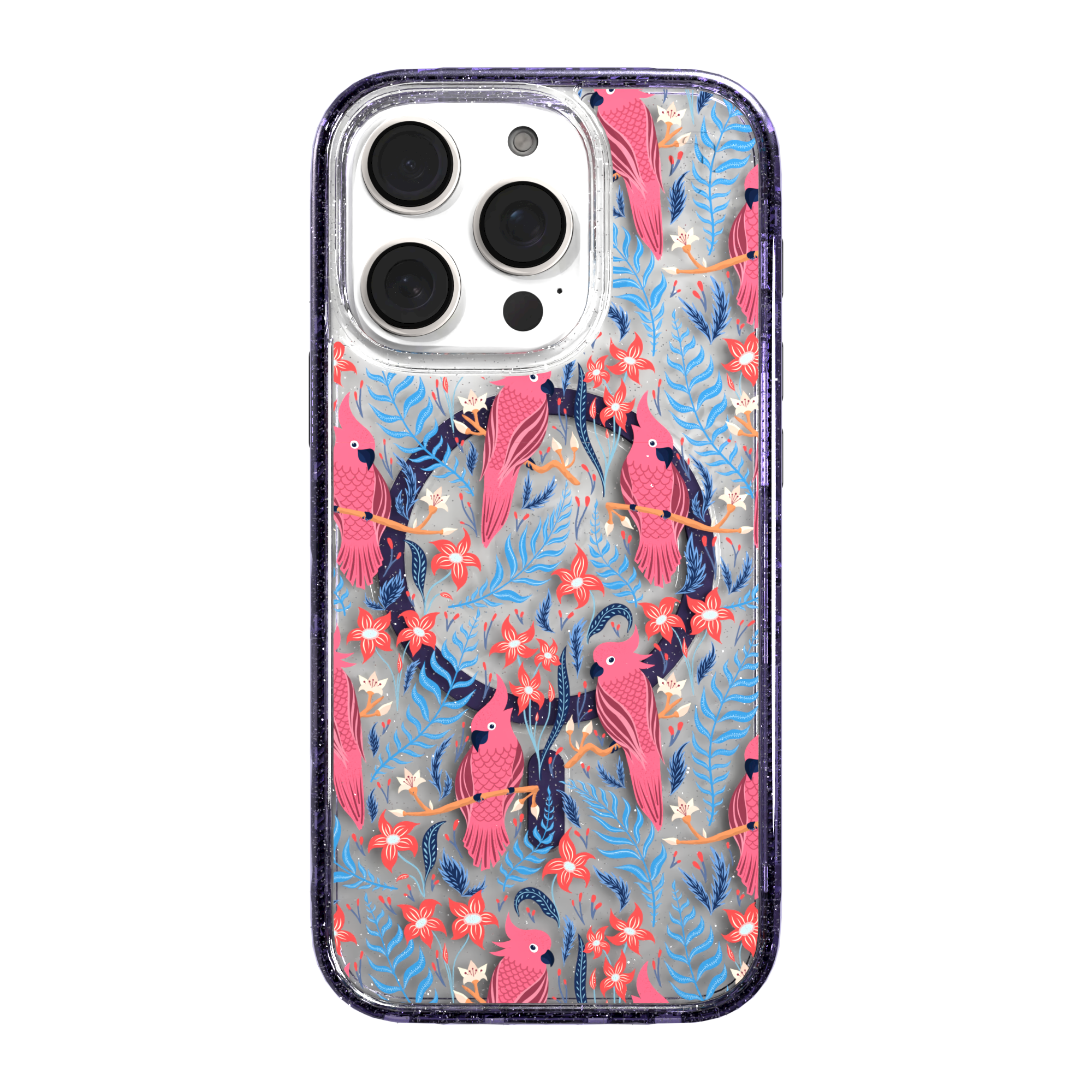 iPhone 16 Series | MagSafe | Bird Case | Oasis Blossom