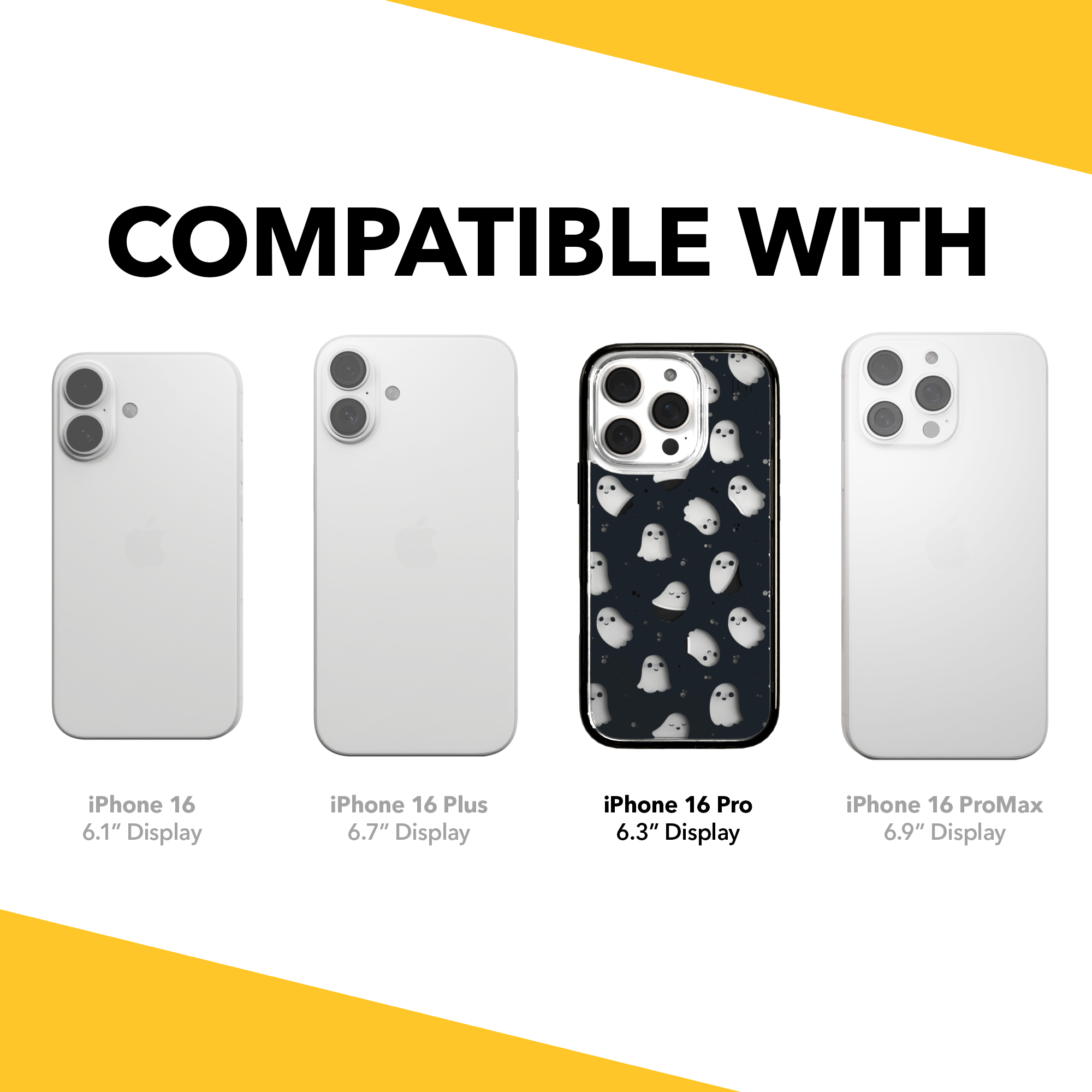 iPhone 16 Series | MagSafe | Halloween Case | Midnight Spirits Midnight Spirits / iPhone 16 Pro / Black