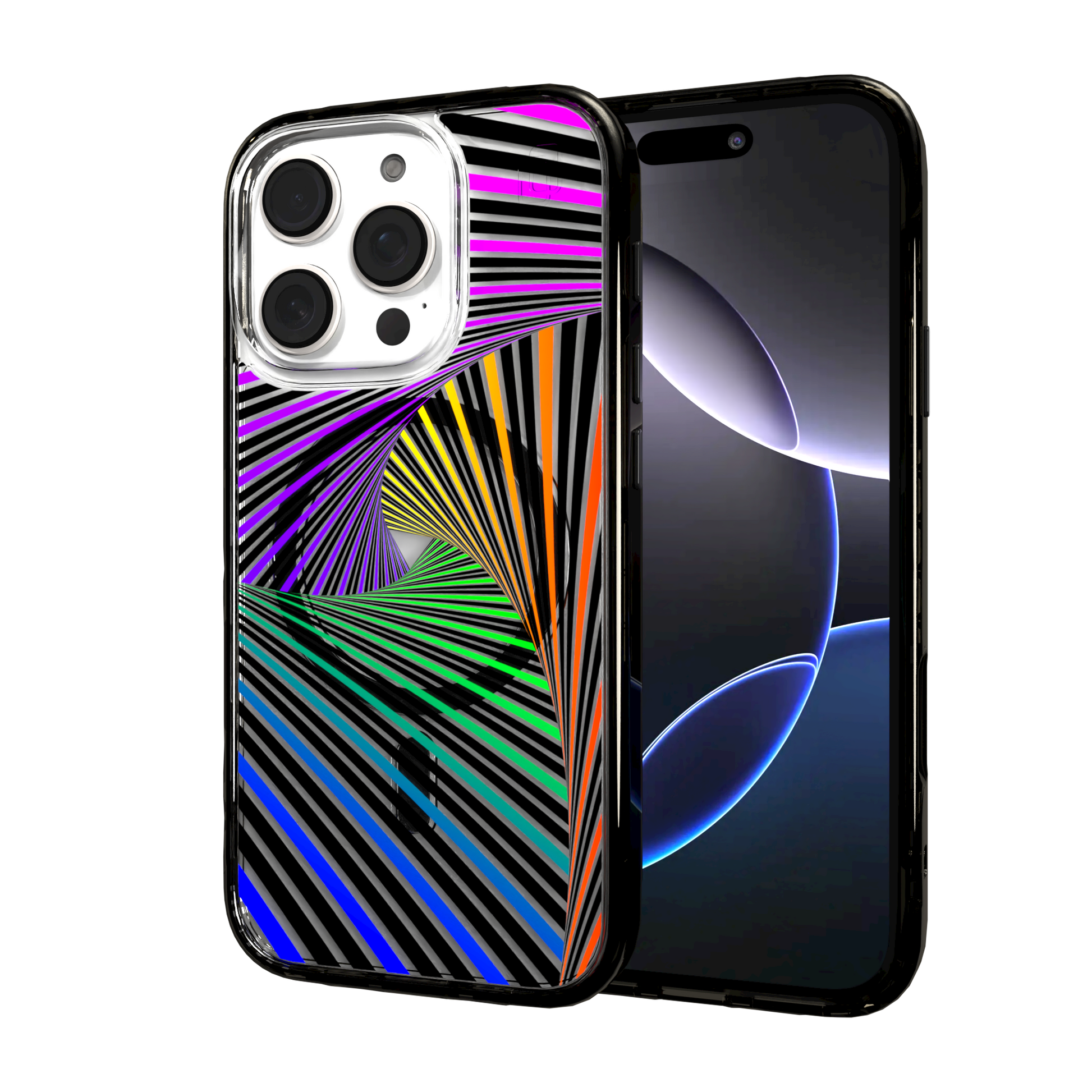 iPhone 16 Series | MagSafe | Monochromatic Case Designs | Prism Prsima / iPhone 16 Pro / Black