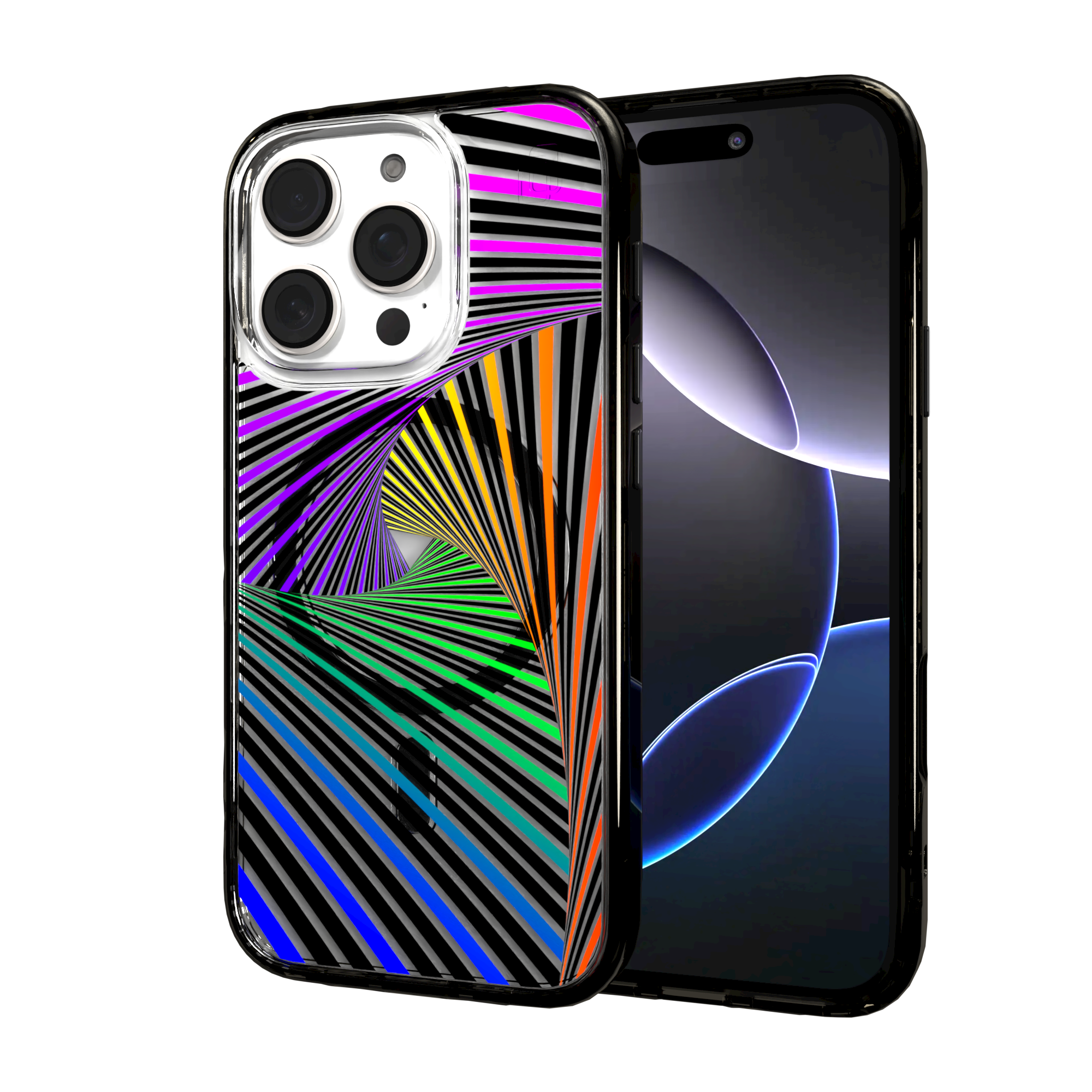 iPhone 16 Series | MagSafe | Monochromatic Case Designs | Prism Prsima / iPhone 16 Pro / Black