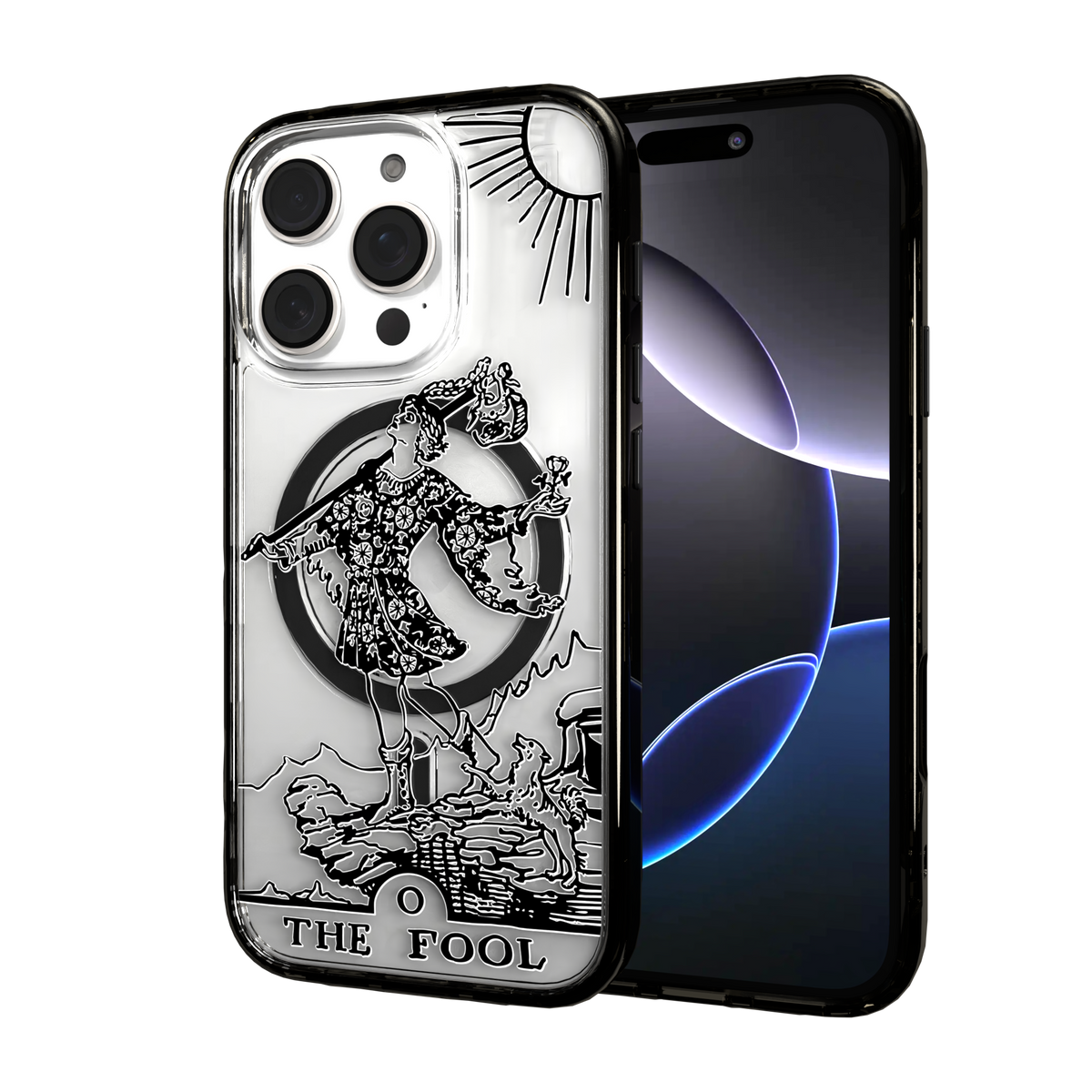 iPhone 16 Series | MagSafe | Tarot Collection | The Fool The Fool - Line / iPhone 16 Pro / Black