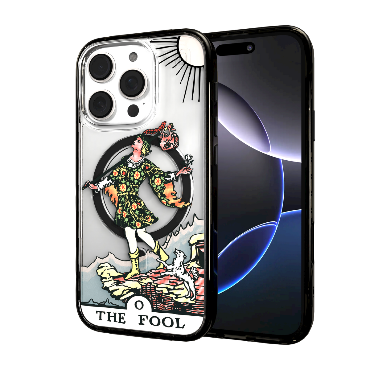 iPhone 16 Series | MagSafe | Tarot Collection | The Fool The Fool - Color / iPhone 16 Pro / Black