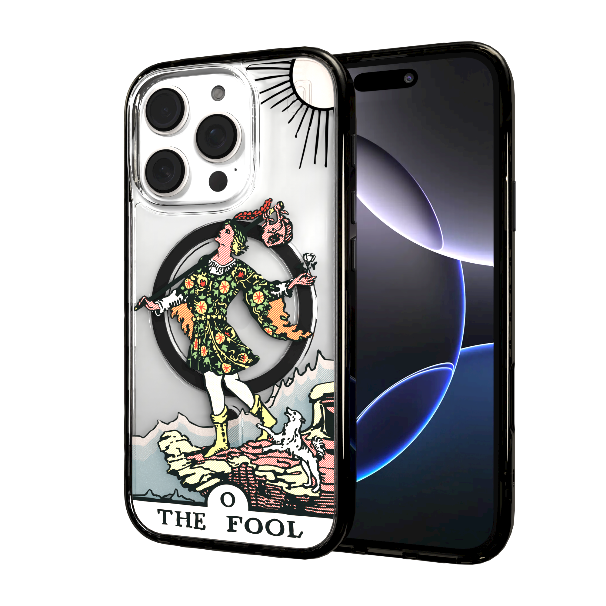 iPhone 16 Series | MagSafe | Tarot Collection | The Fool The Fool - Color / iPhone 16 Pro / Black