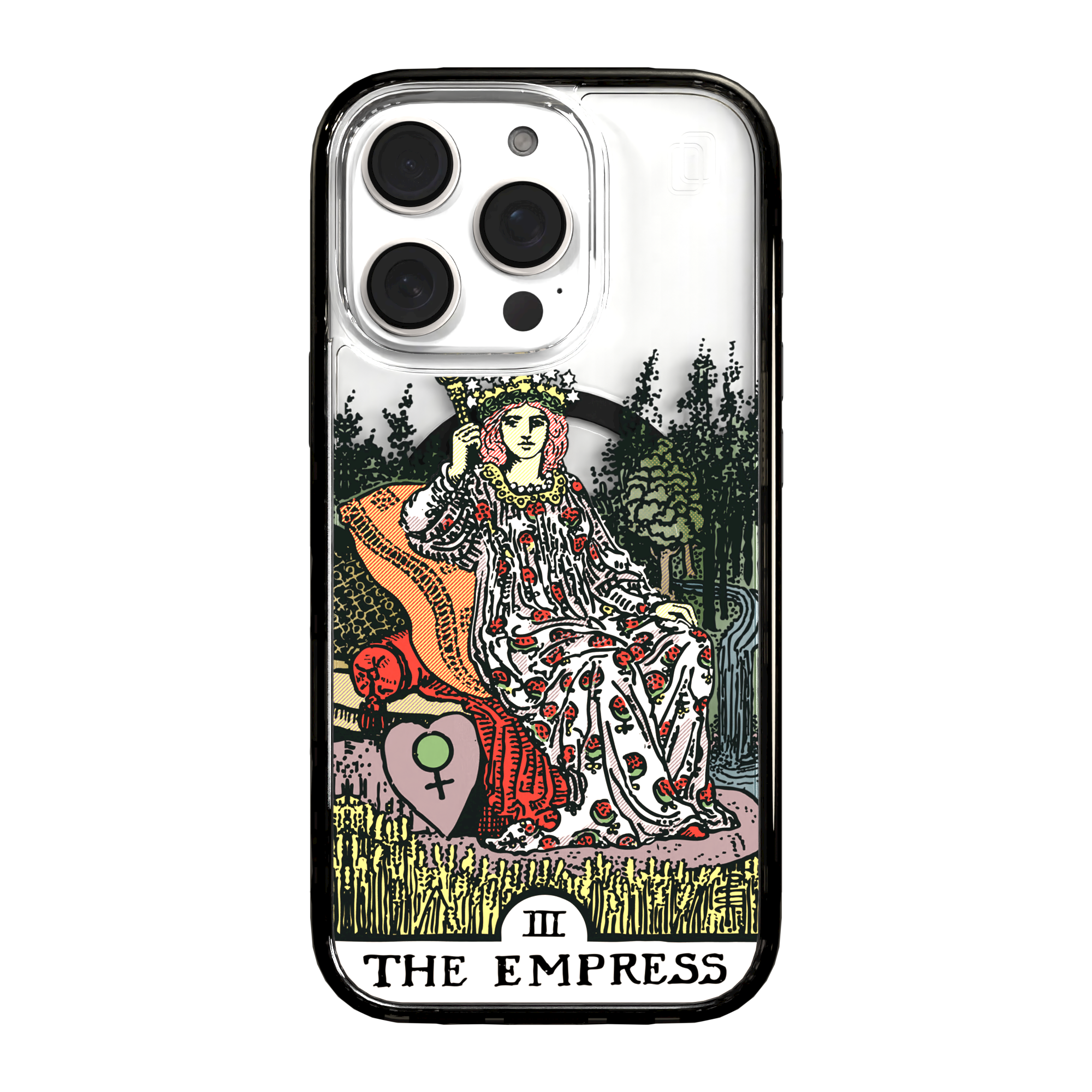 iPhone 16 Series | MagSafe | Tarot Collection | The Empress The Empress - Color / iPhone 16 Pro / Black