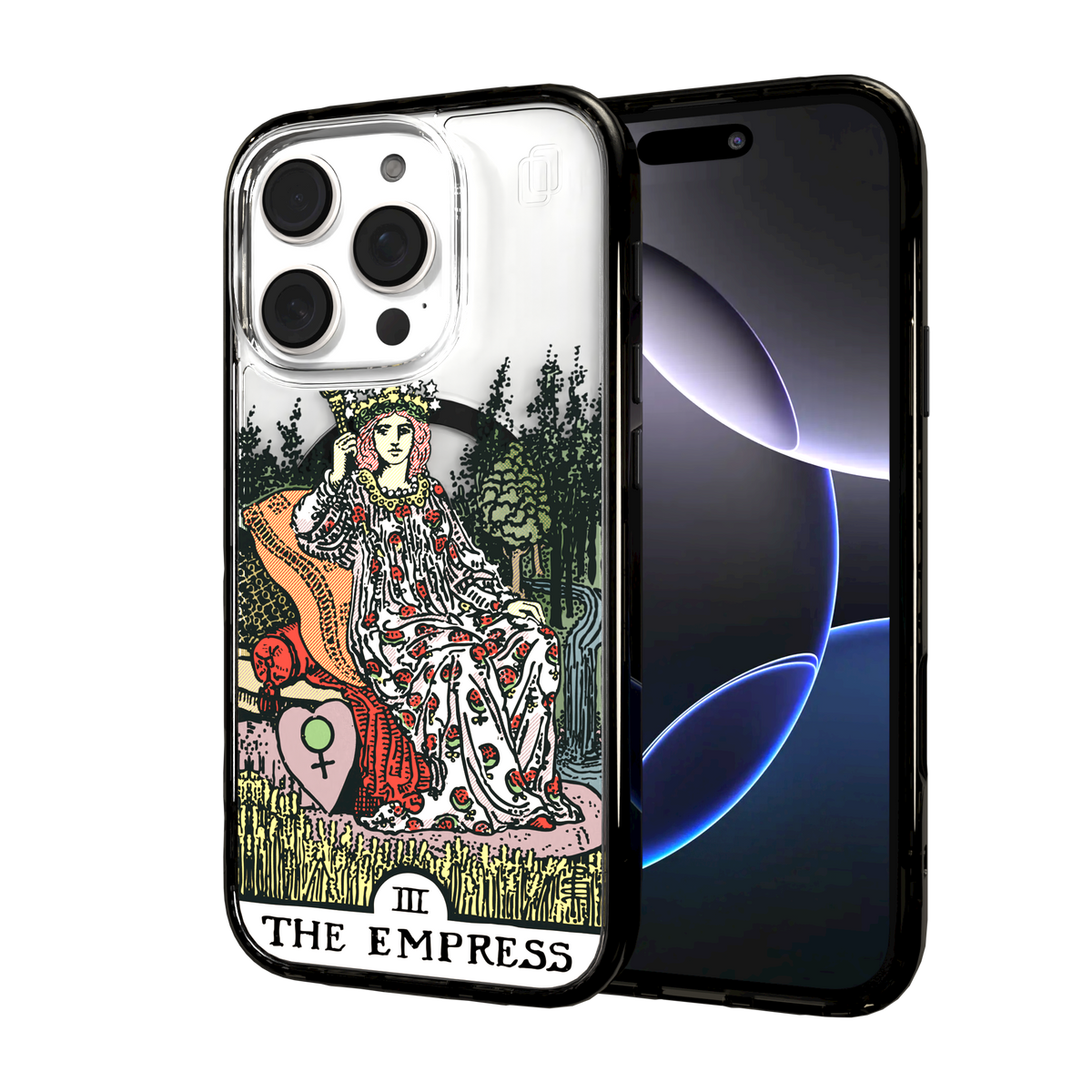 iPhone 16 Series | MagSafe | Tarot Collection | The Empress The Empress - Color / iPhone 16 Pro / Black