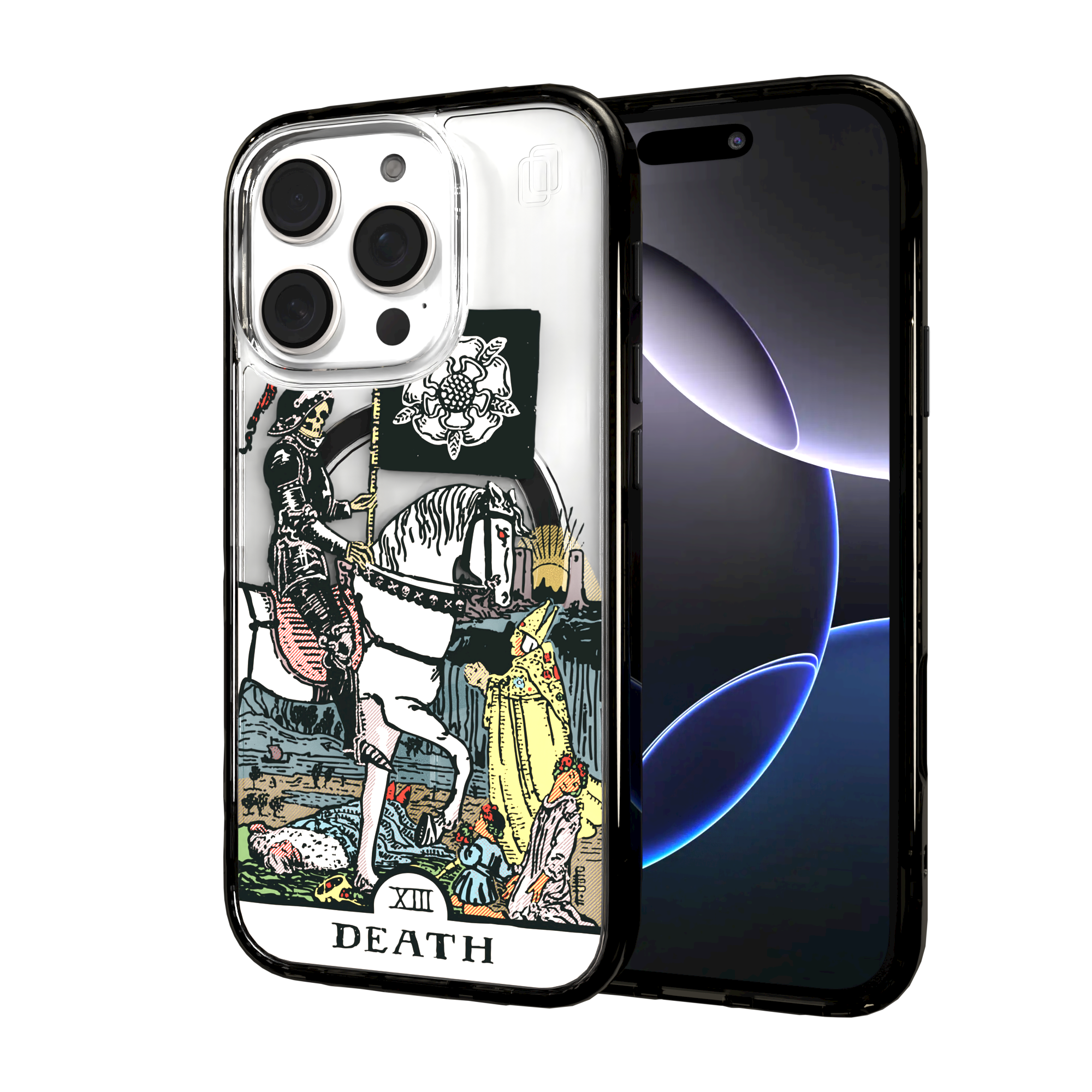 iPhone 16 Series | MagSafe | Tarot Collection | Death Death - Color / iPhone 16 Pro / Black