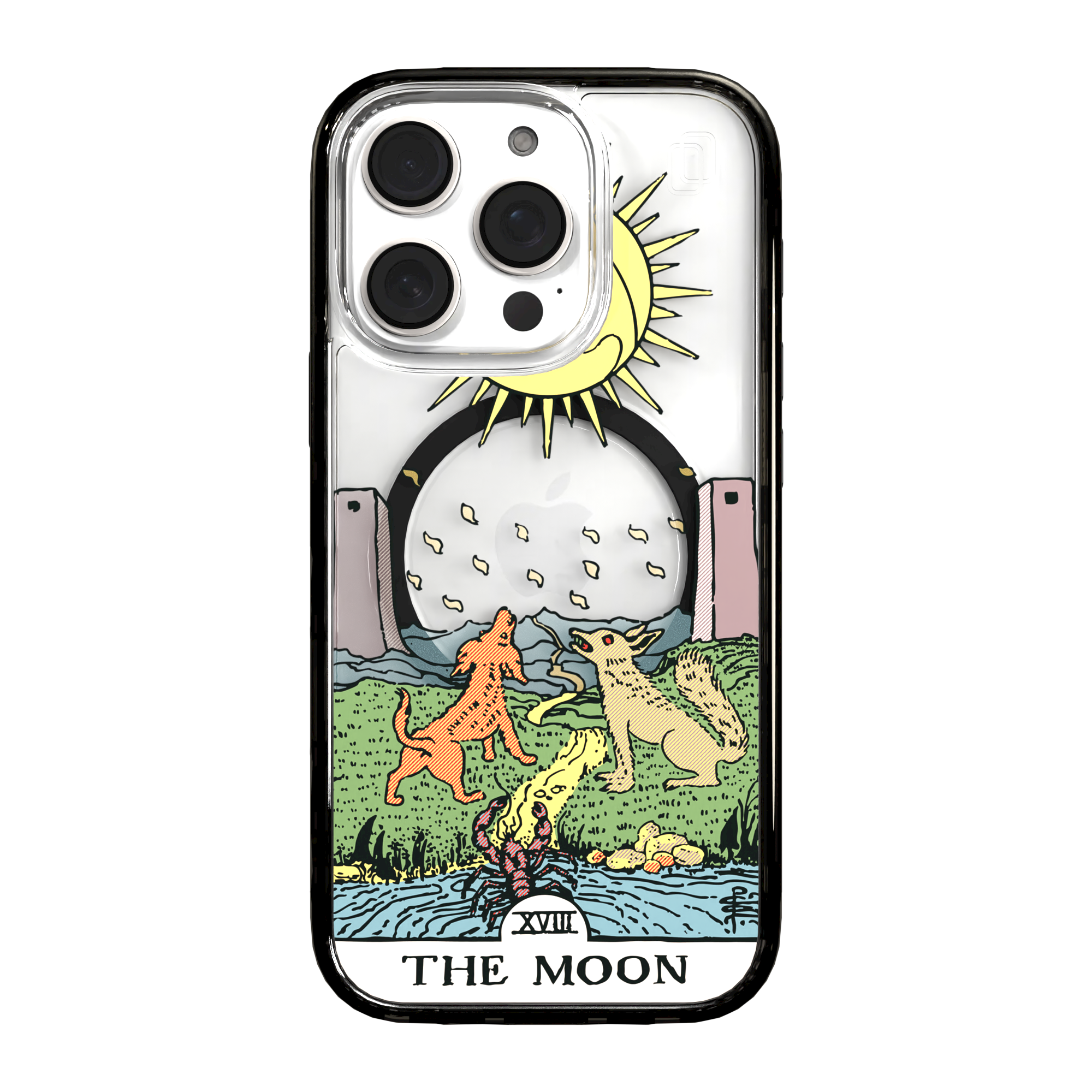 iPhone 16 Series | MagSafe | Tarot Collection | The Moon The Moon - Color / iPhone 16 Pro / Black