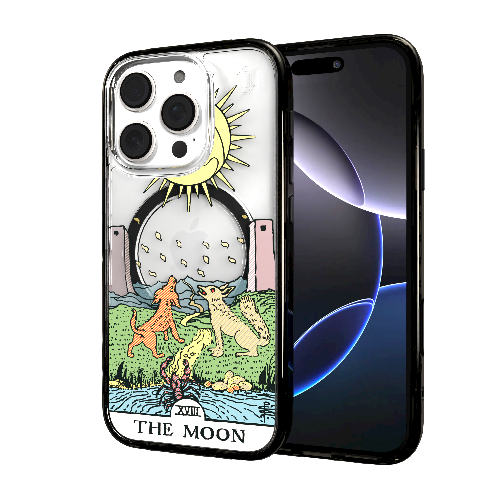 iPhone 16 Series | MagSafe | Tarot Collection | The Moon The Moon - Color / iPhone 16 Pro / Black
