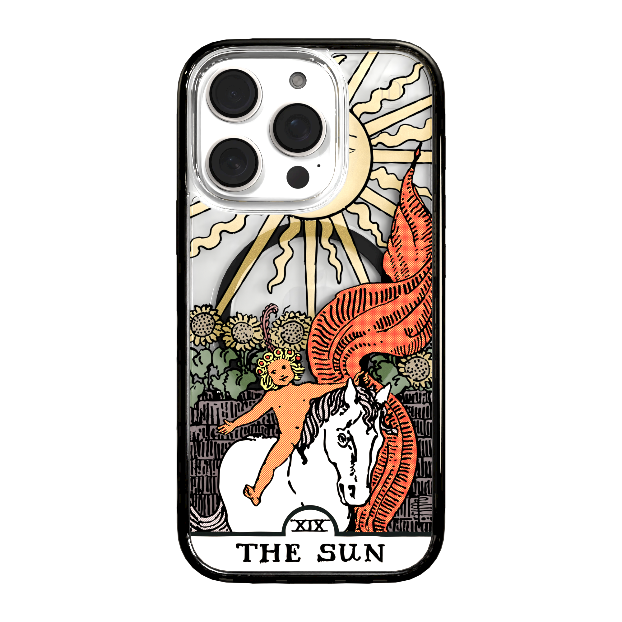 iPhone 16 Series | MagSafe | Tarot Collection | The Sun The Sun - Color / iPhone 16 Pro / Black