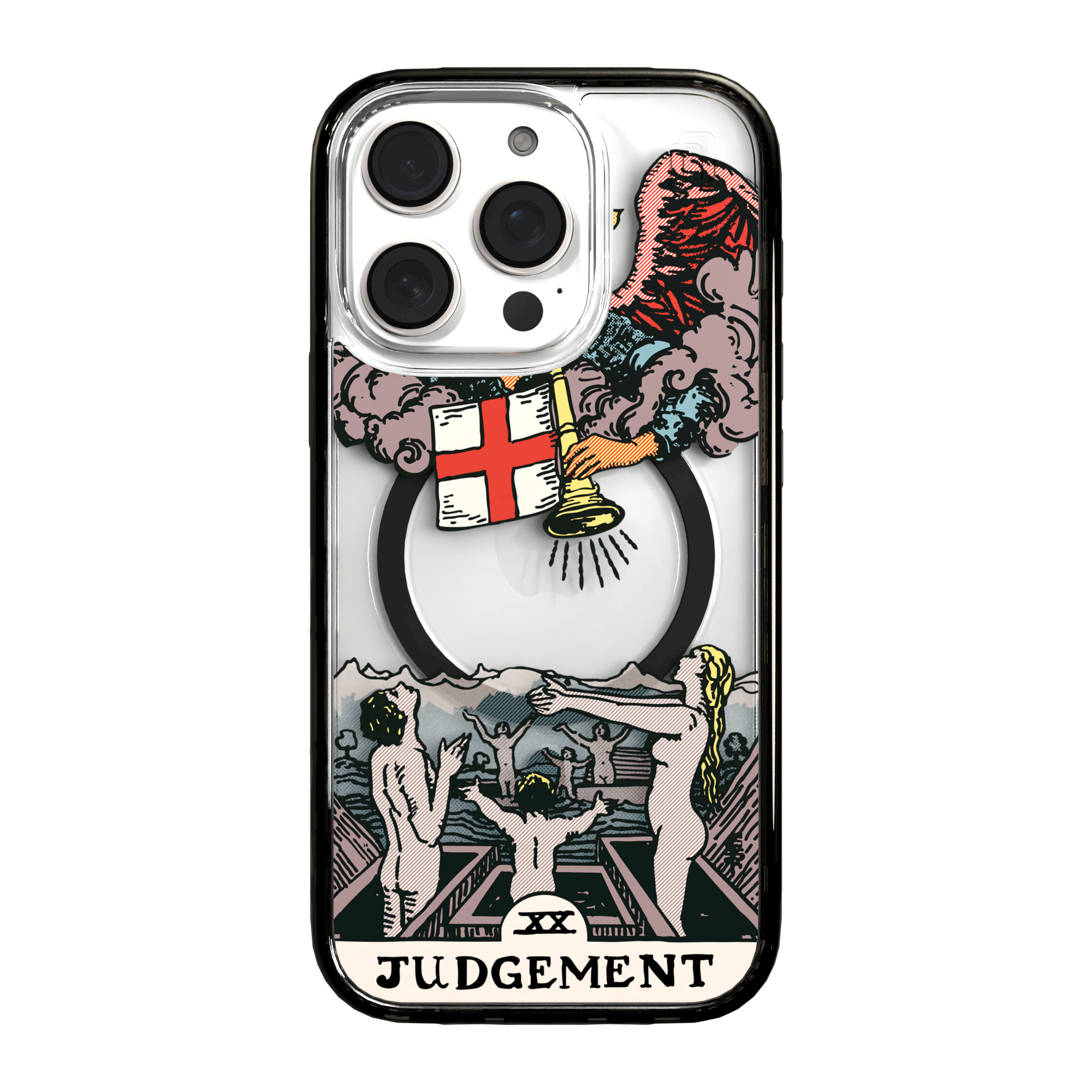 iPhone 16 Series | MagSafe | Tarot Collection | Judgement Judgement - Color / iPhone 16 Pro / Black