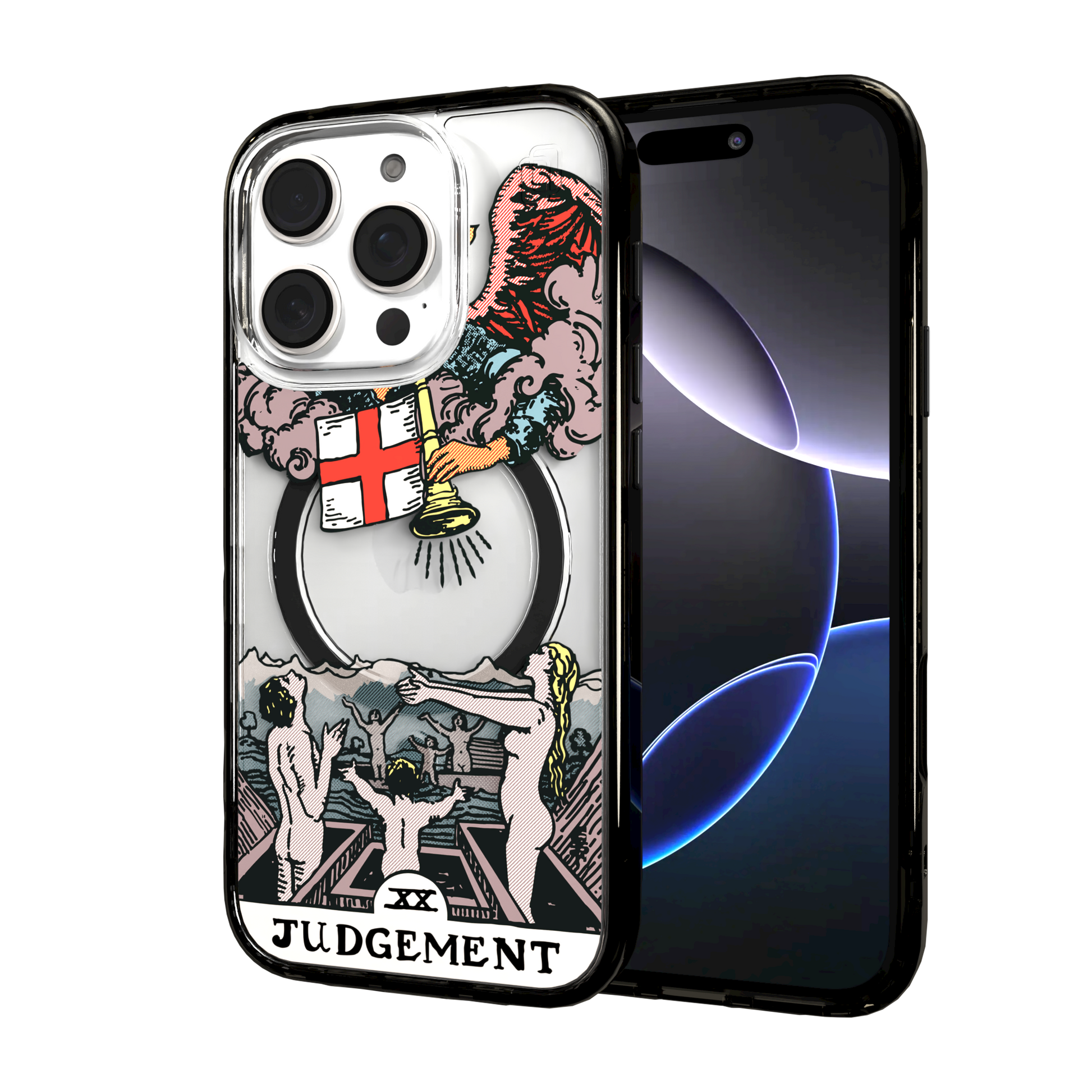 iPhone 16 Series | MagSafe | Tarot Collection | Judgement Judgement - Color / iPhone 16 Pro / Black