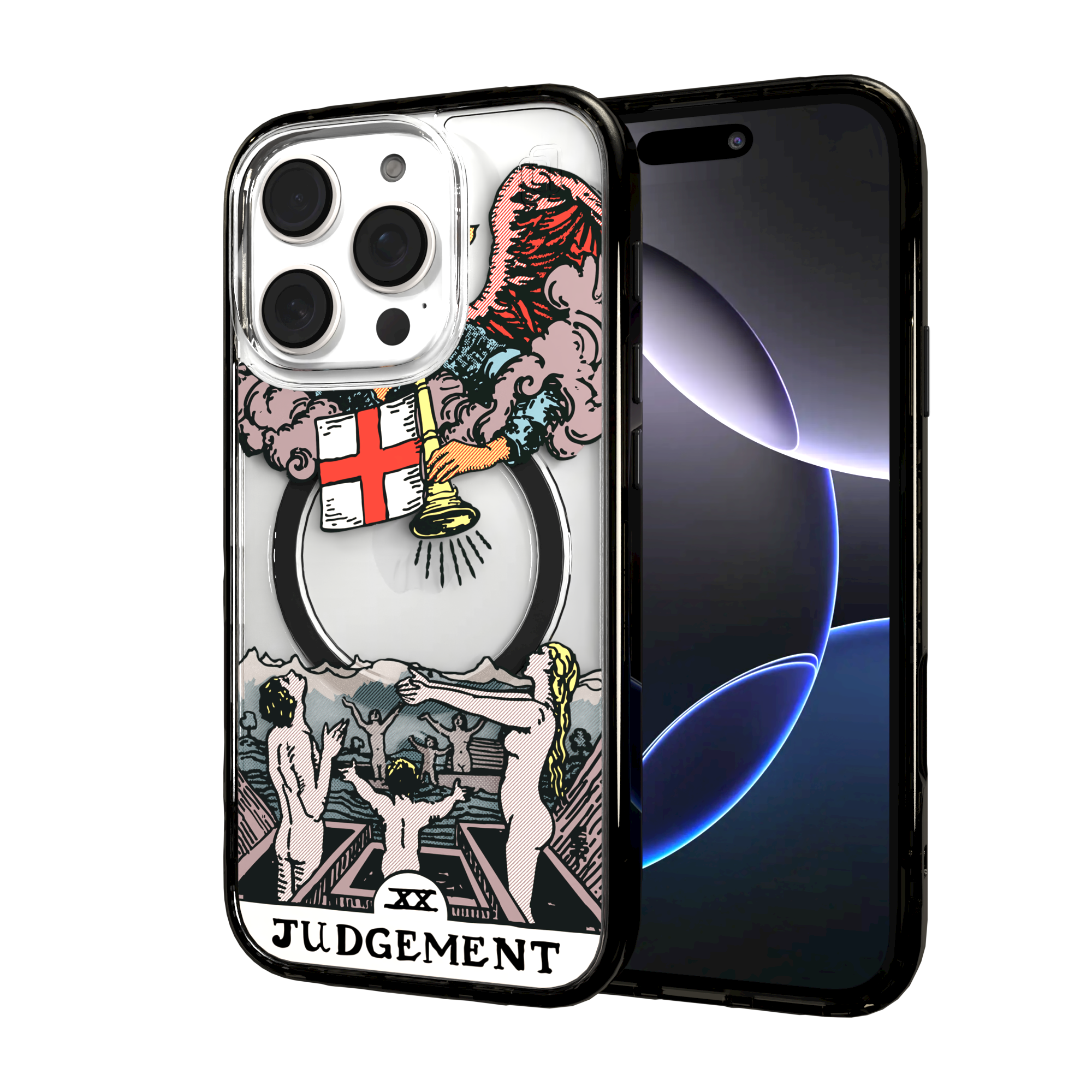 iPhone 16 Series | MagSafe | Tarot Collection | Judgement Judgement - Color / iPhone 16 Pro / Black