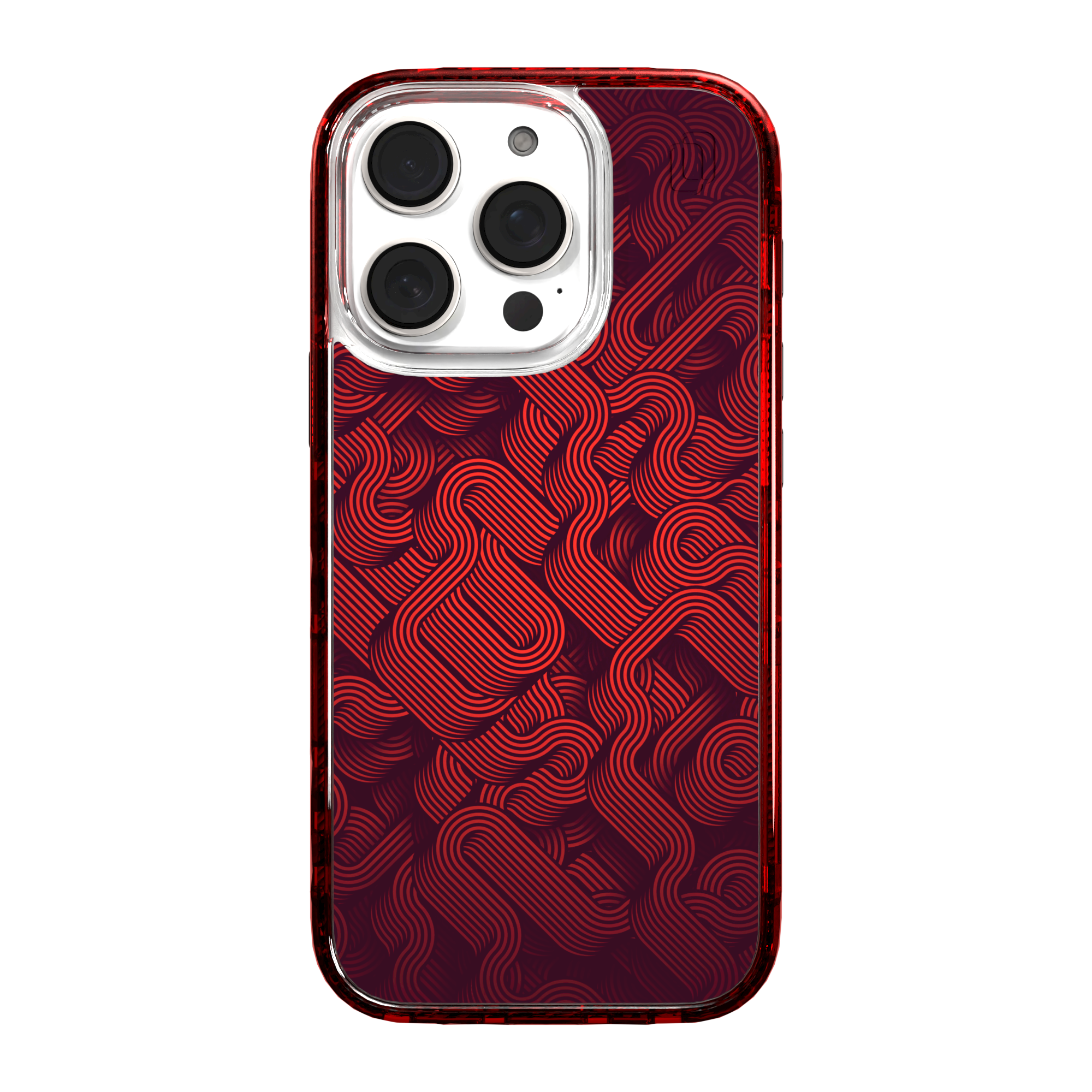 iPhone 16 Series | MagSafe | Monochromatic Case Designs | Red Dimensions Red Dimensions / iPhone 16 Pro / Red