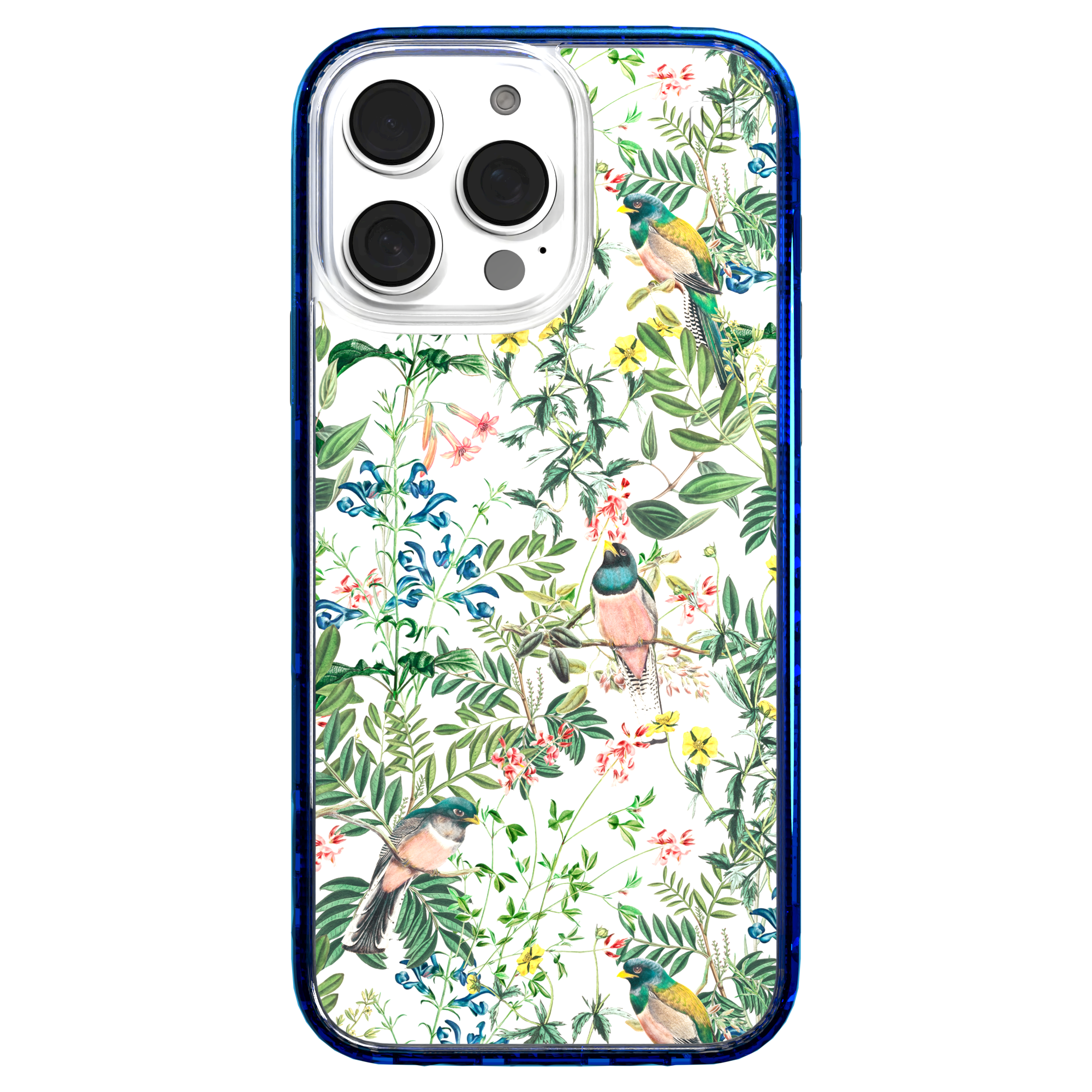iPhone 16 Series | MagSafe | Bird Case | Botanical Cockatoo Botanical Cockatoo / iPhone 16 Pro Max / Blue