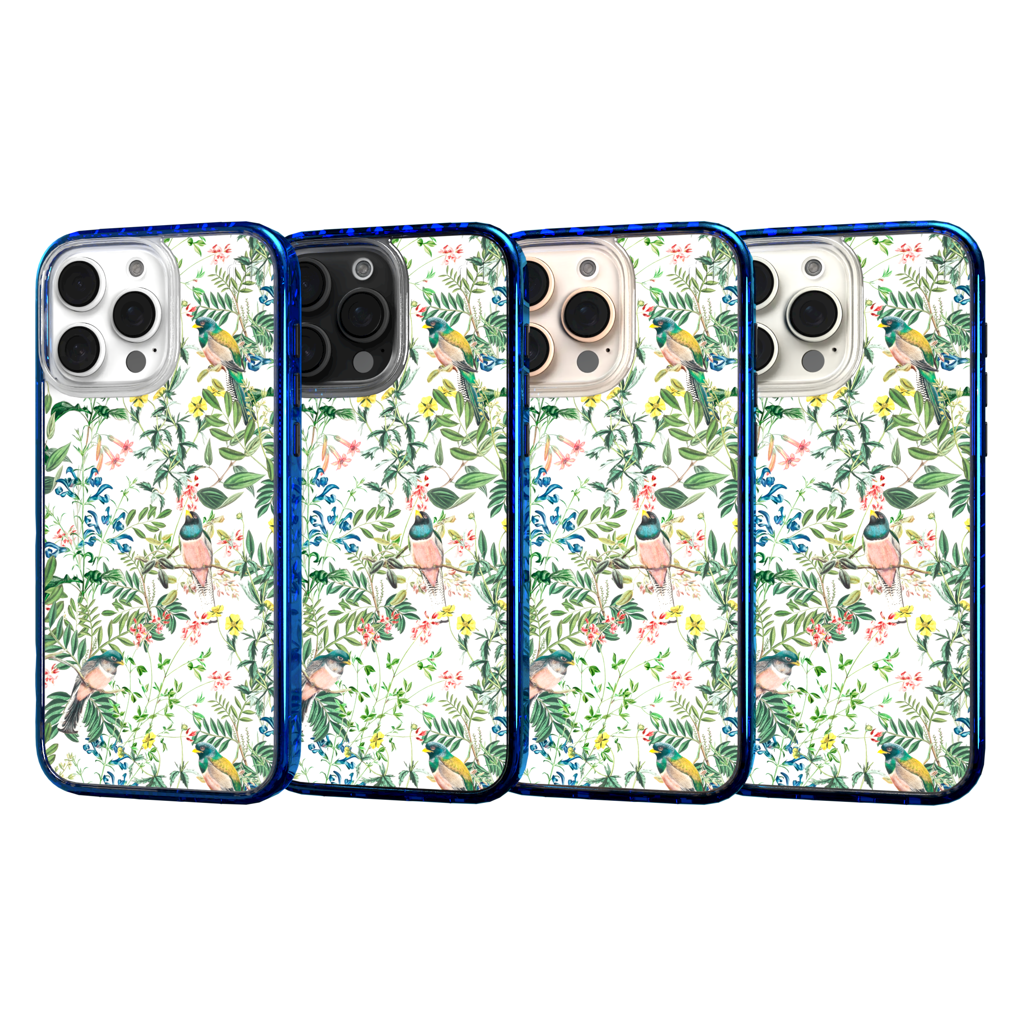 iPhone 16 Series | MagSafe | Bird Case | Botanical Cockatoo Botanical Cockatoo / iPhone 16 Pro Max / Blue