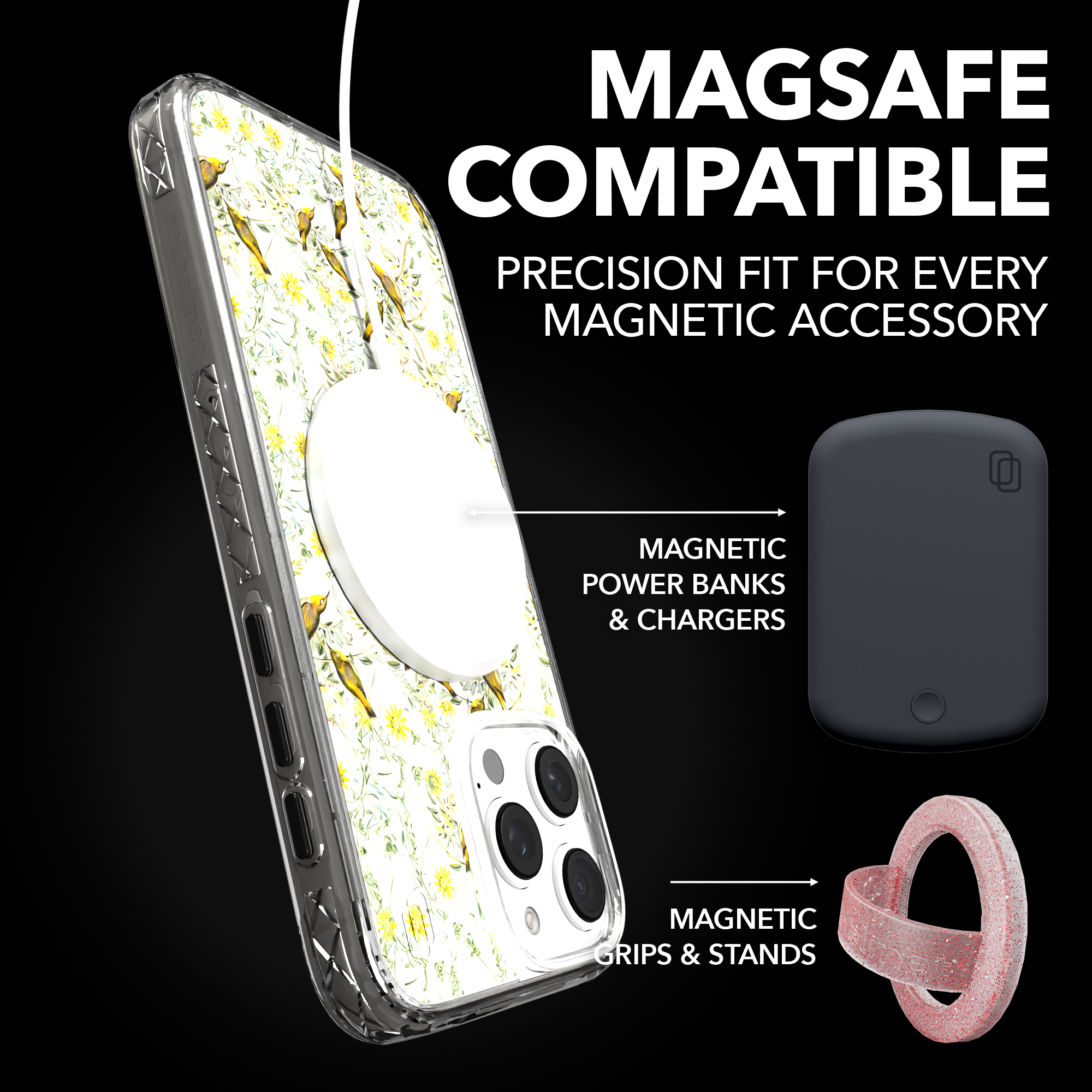 iPhone 16 Series | MagSafe | Bird Case | Nashville Warbler