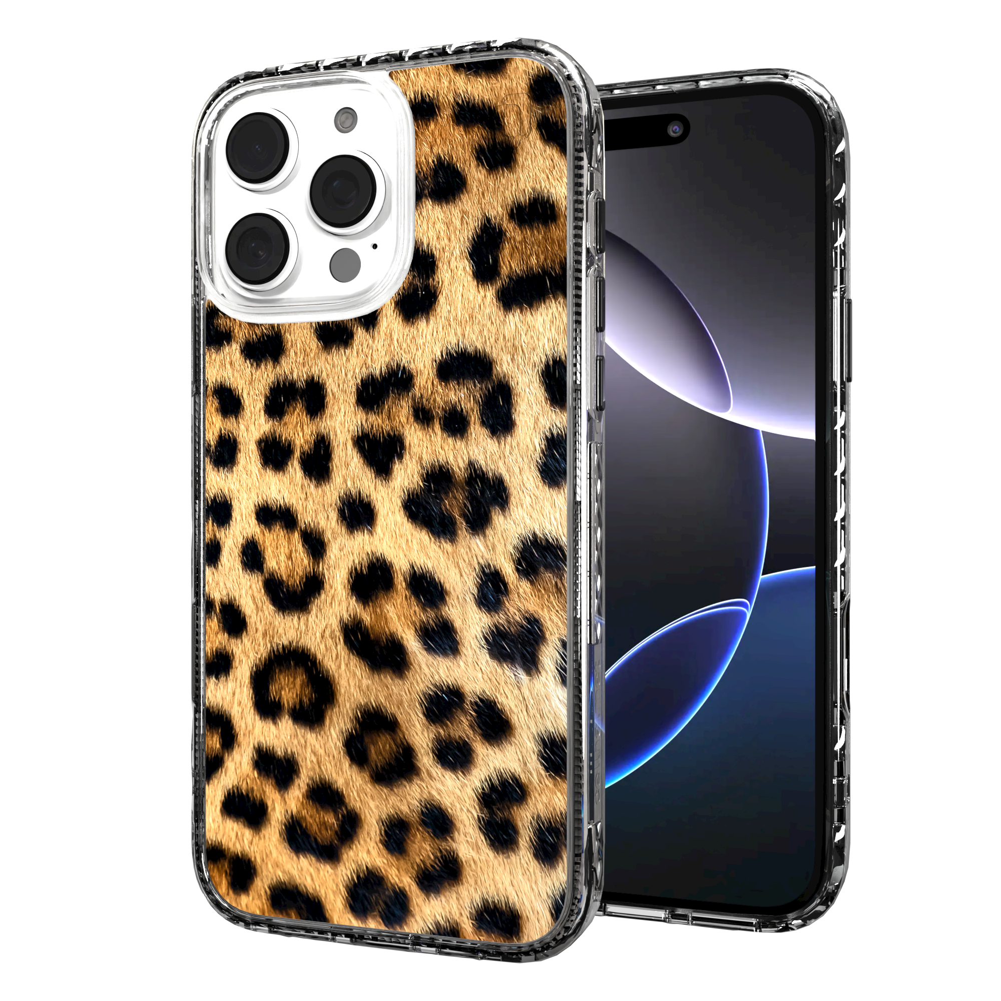 iPhone 16 Series | MagSafe | Animal Print Case | Leopard Print Leopard / iPhone 16 Pro Max / Clear