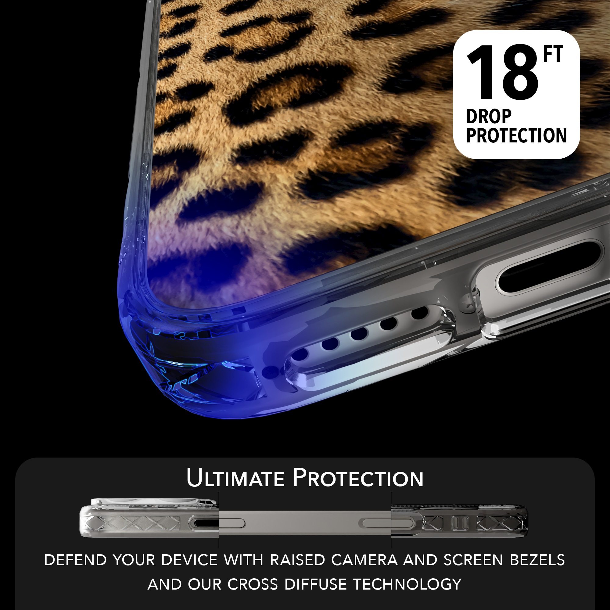 iPhone 16 Series | MagSafe | Animal Print Case | Leopard Print Leopard / iPhone 16 Pro Max / Clear