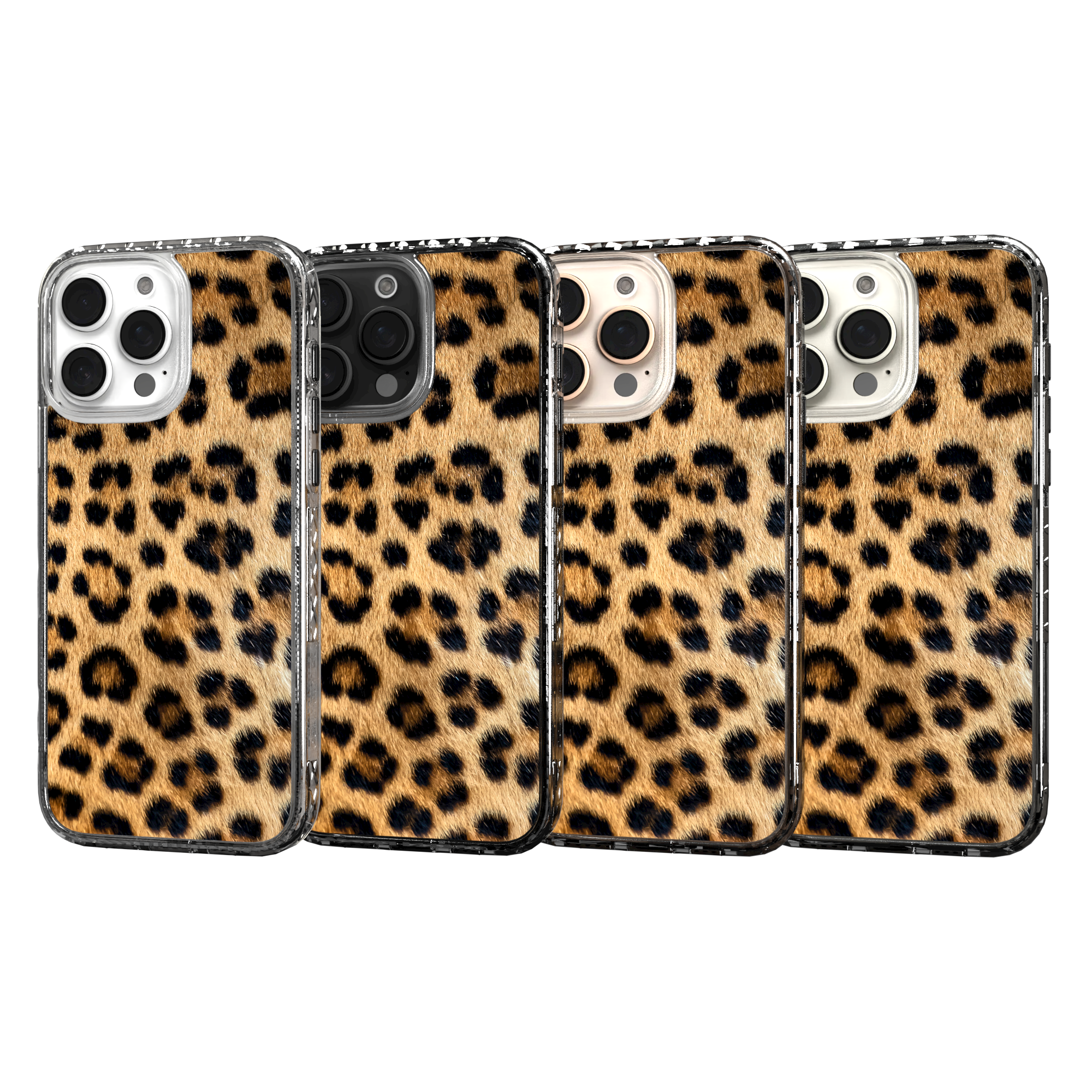 iPhone 16 Series | MagSafe | Animal Print Case | Leopard Print Leopard / iPhone 16 Pro Max / Clear