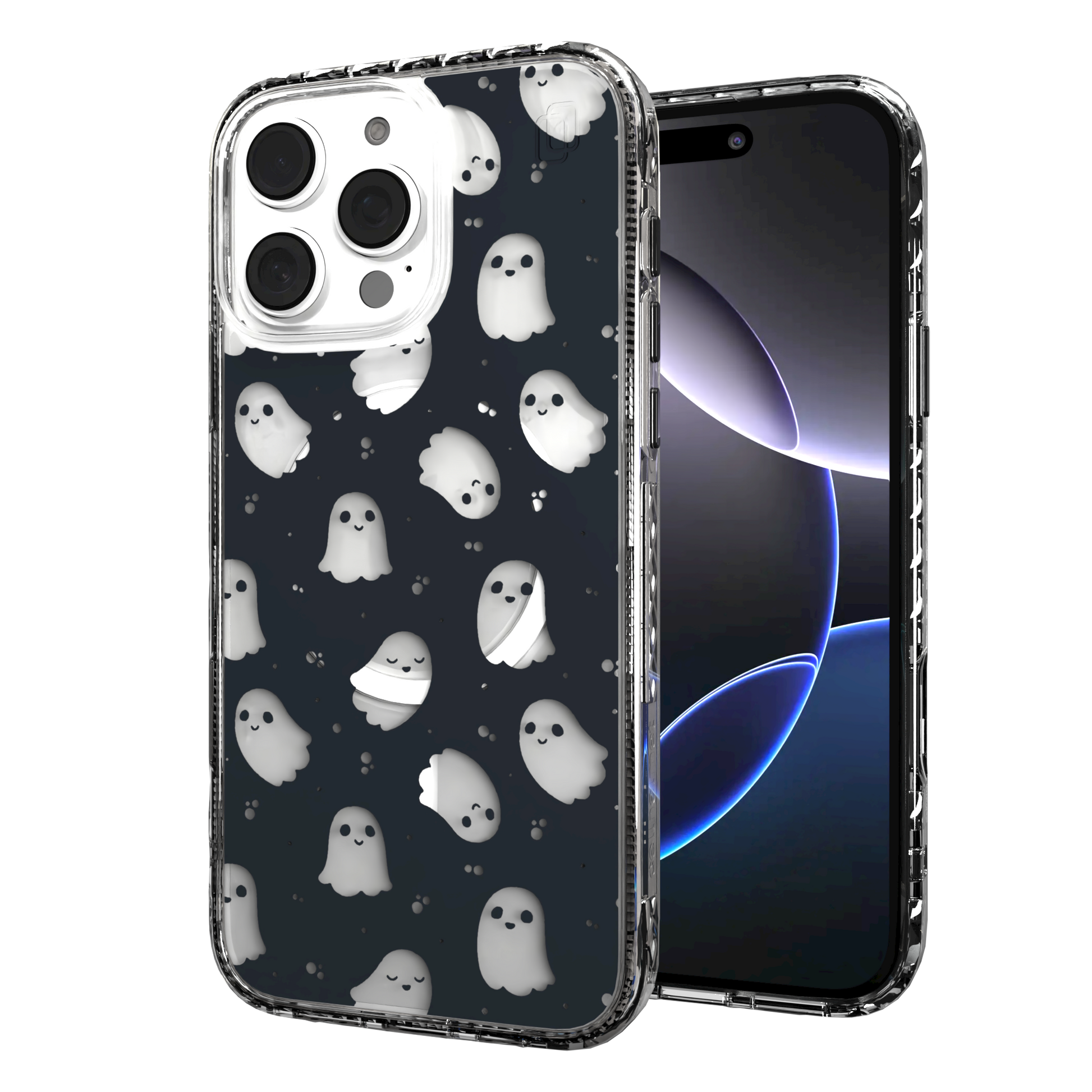 iPhone 16 Series | MagSafe | Halloween Case | Midnight Spirits Midnight Spirits / iPhone 16 Pro Max / Clear