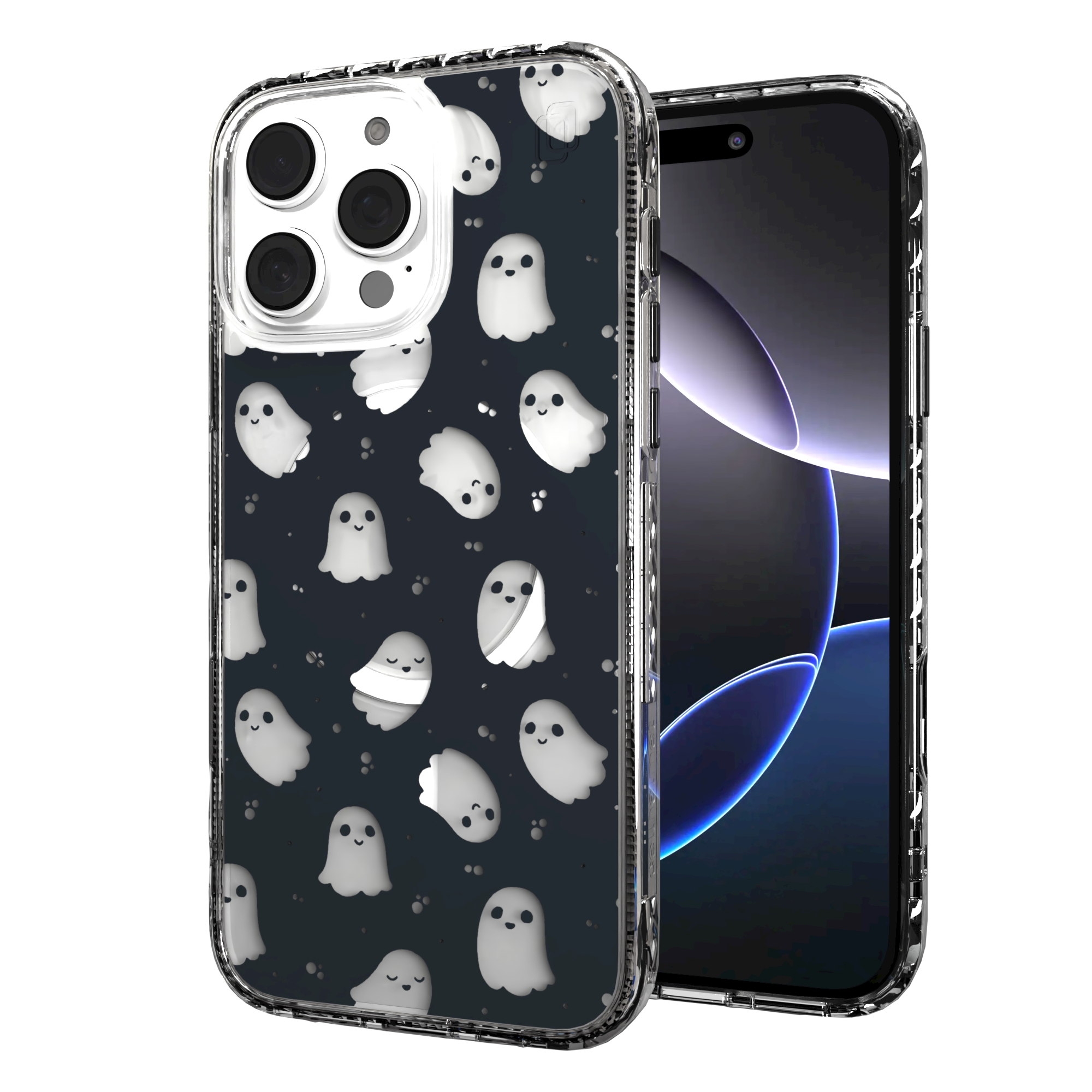 iPhone 16 Series | MagSafe | Halloween Case | Midnight Spirits Midnight Spirits / iPhone 16 Pro Max / Clear