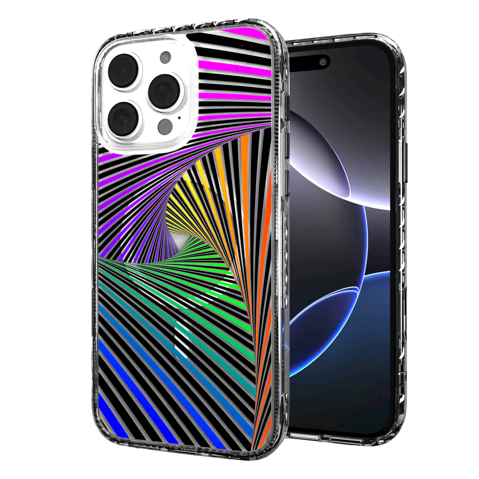 iPhone 16 Series | MagSafe | Monochromatic Case Designs | Prism Prsima / iPhone 16 Pro Max / Clear