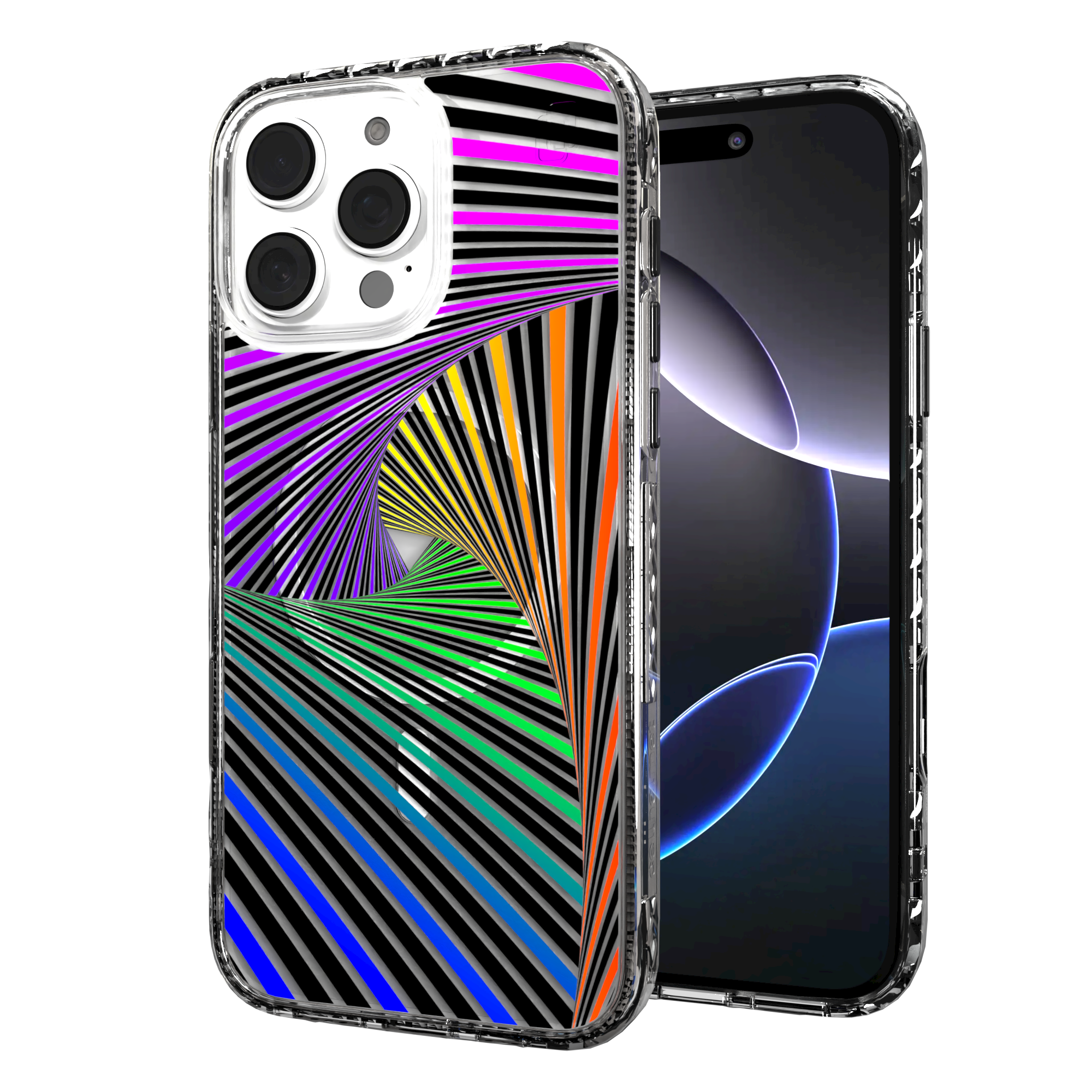 iPhone 16 Series | MagSafe | Monochromatic Case Designs | Prism Prsima / iPhone 16 Pro Max / Clear