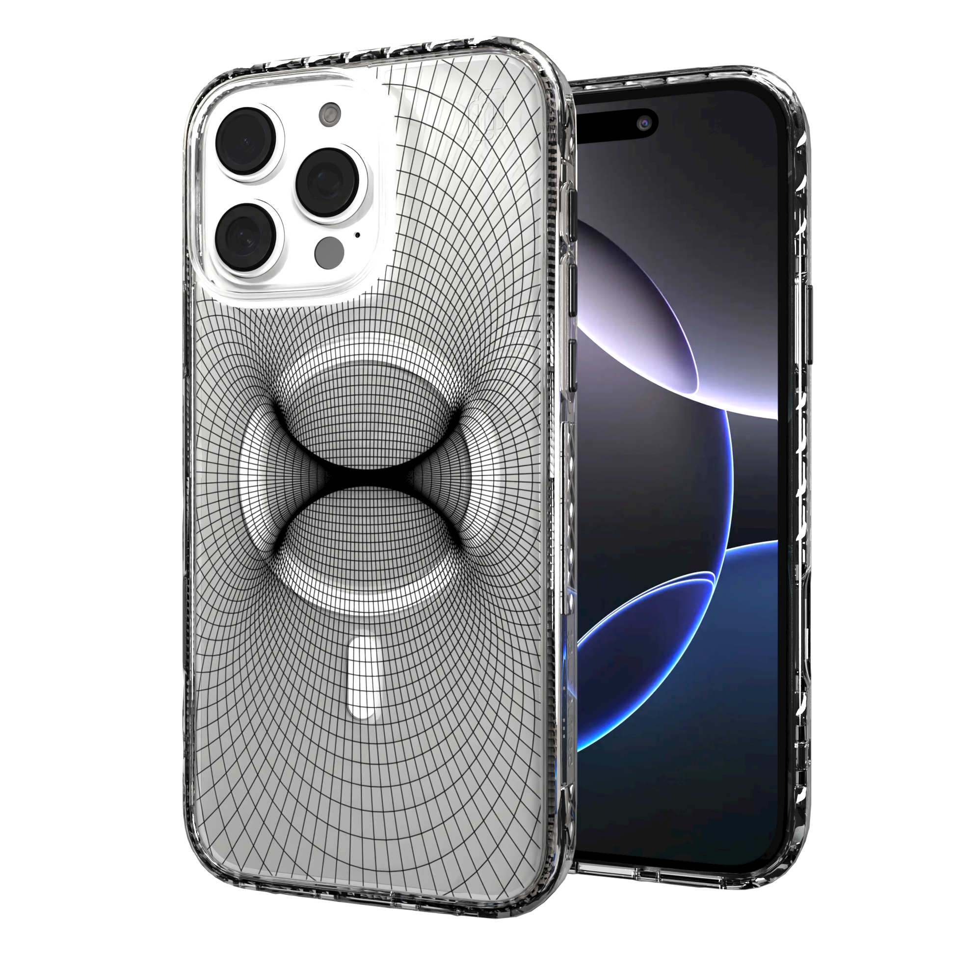 iPhone 16 Series | MagSafe | Monochromatic Case Designs | Symmetry Symmetry / iPhone 16 Pro Max / Clear