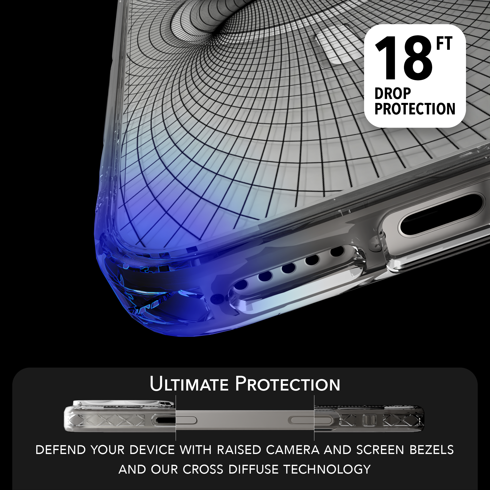 iPhone 16 Series | MagSafe | Monochromatic Case Designs | Symmetry Symmetry / iPhone 16 Pro Max / Clear