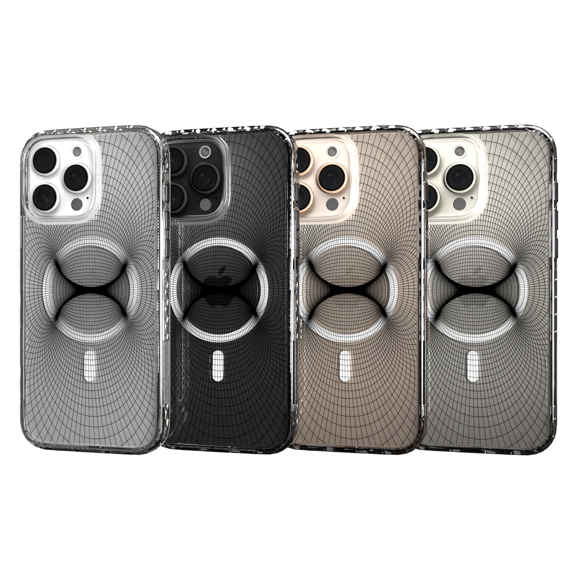 iPhone 16 Series | MagSafe | Monochromatic Case Designs | Symmetry Symmetry / iPhone 16 Pro Max / Clear