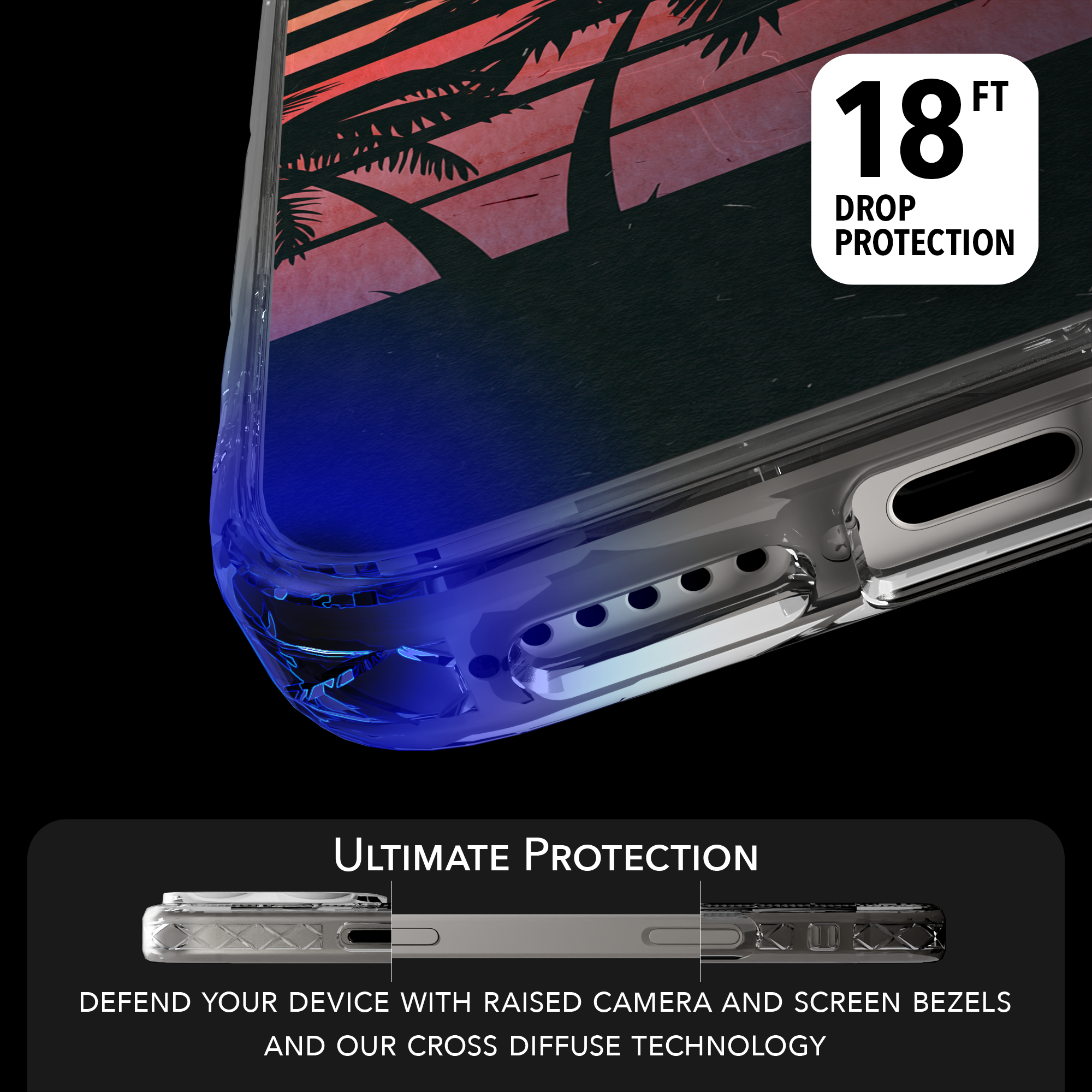 iPhone 16 Series | MagSafe | Summer Vibes Case Collection | Beach Sunset Beach Sunset / iPhone 16 Pro Max / Clear