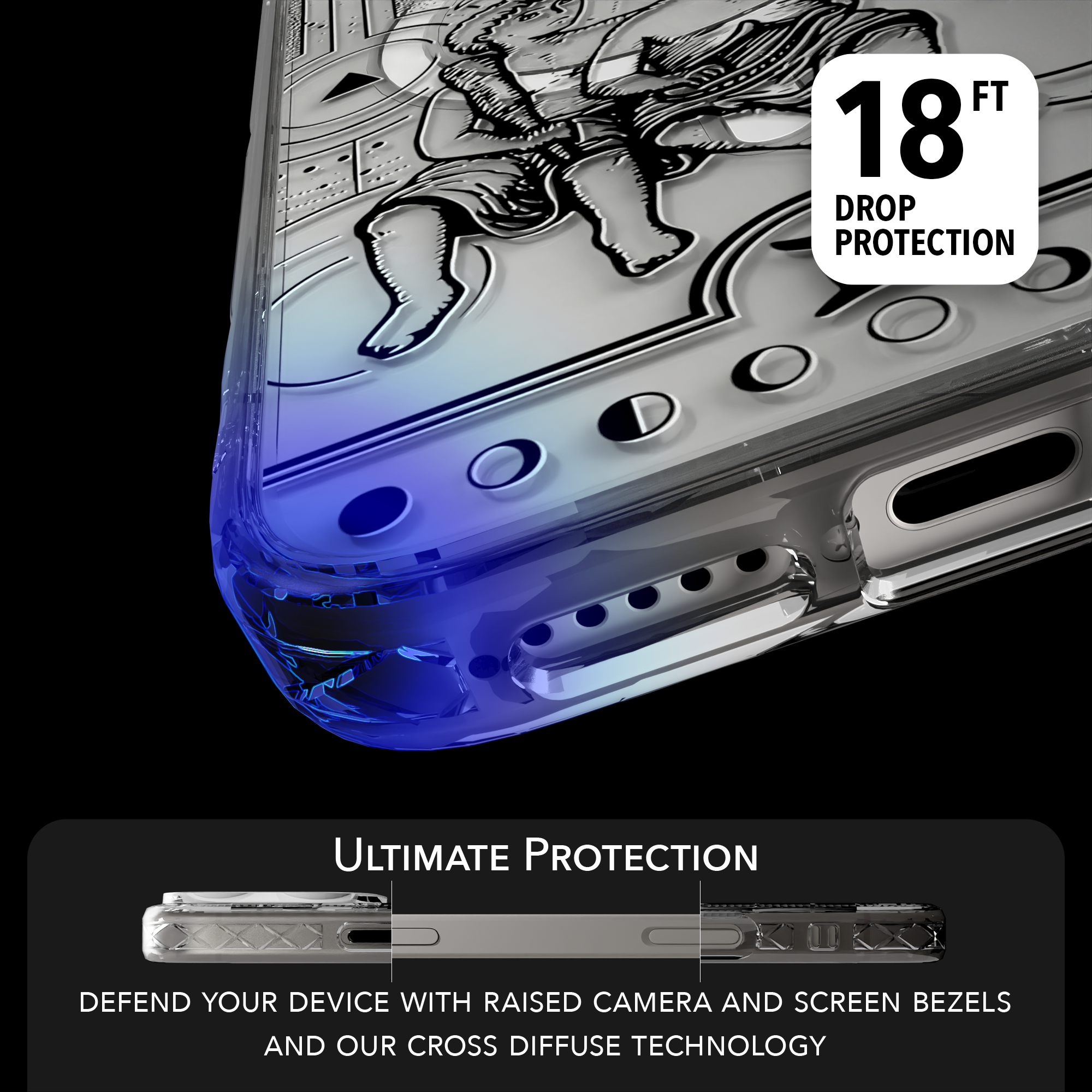 iPhone 16 Series | MagSafe | Zodiac Collection | Gemini Gemini Black / iPhone 16 Pro Max / Clear