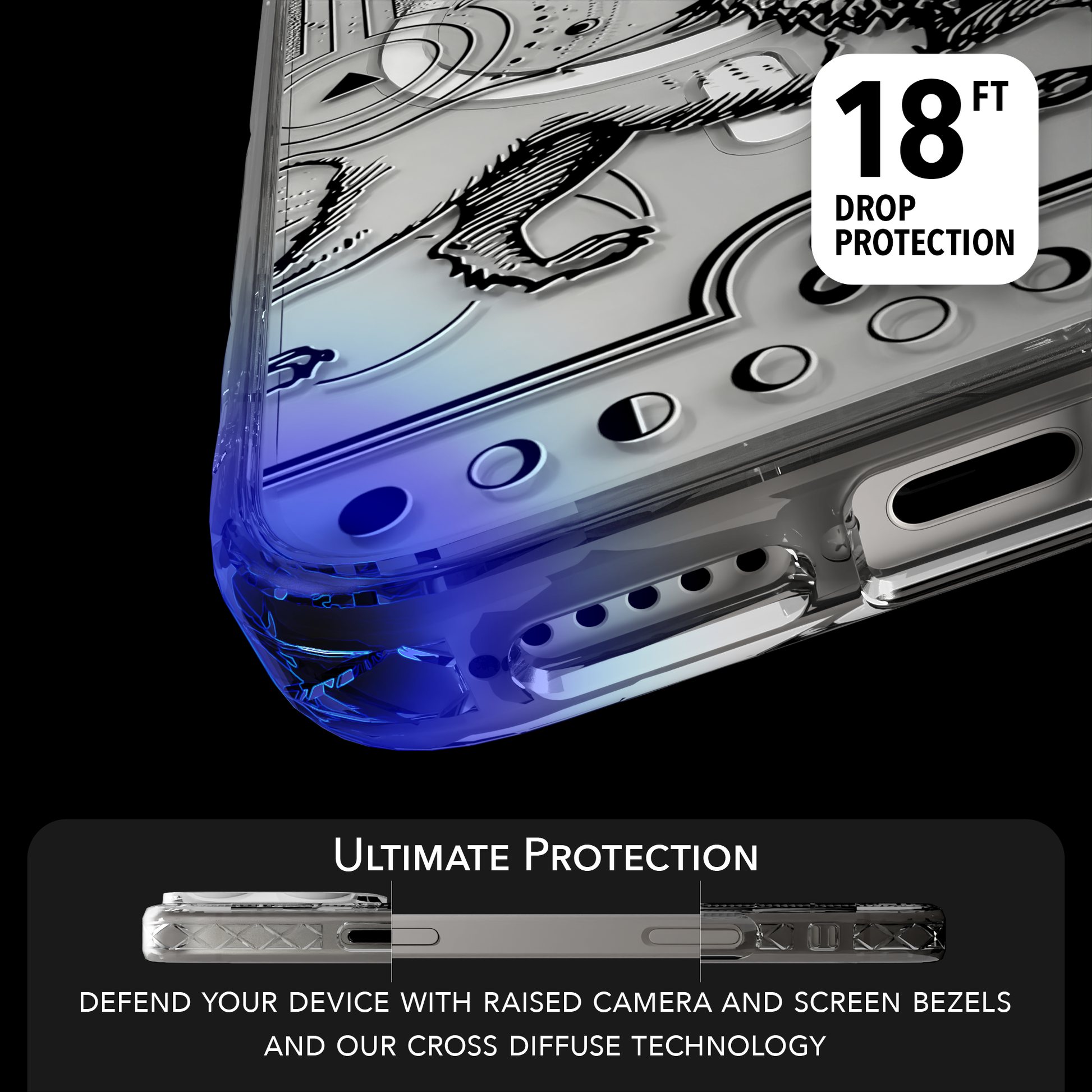 iPhone 16 Series | MagSafe | Zodiac Collection | Leo Leo Black / iPhone 16 Pro Max / Clear