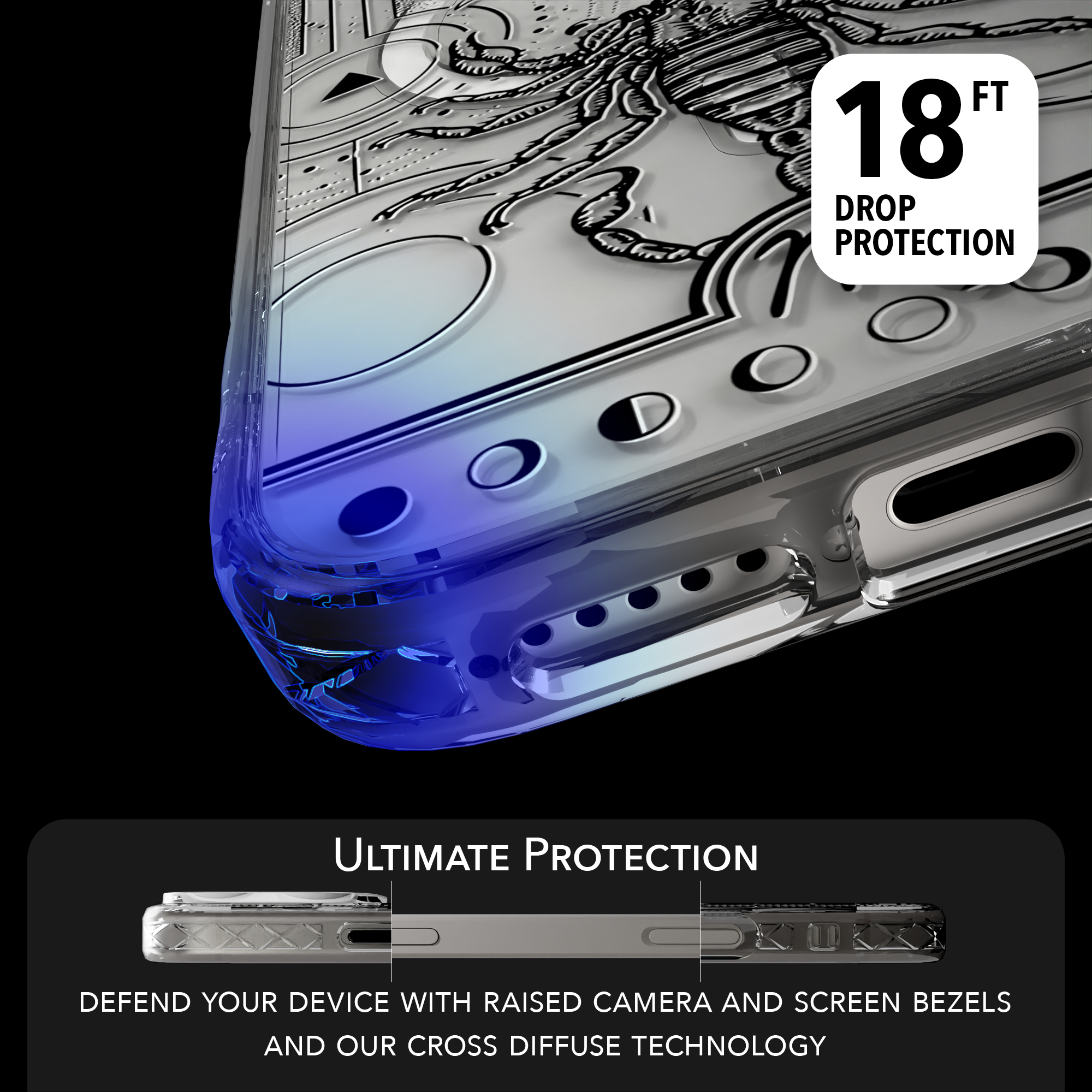 iPhone 16 Series | MagSafe | Zodiac Collection | Scorpio Scorpio Black / iPhone 16 Pro Max / Clear