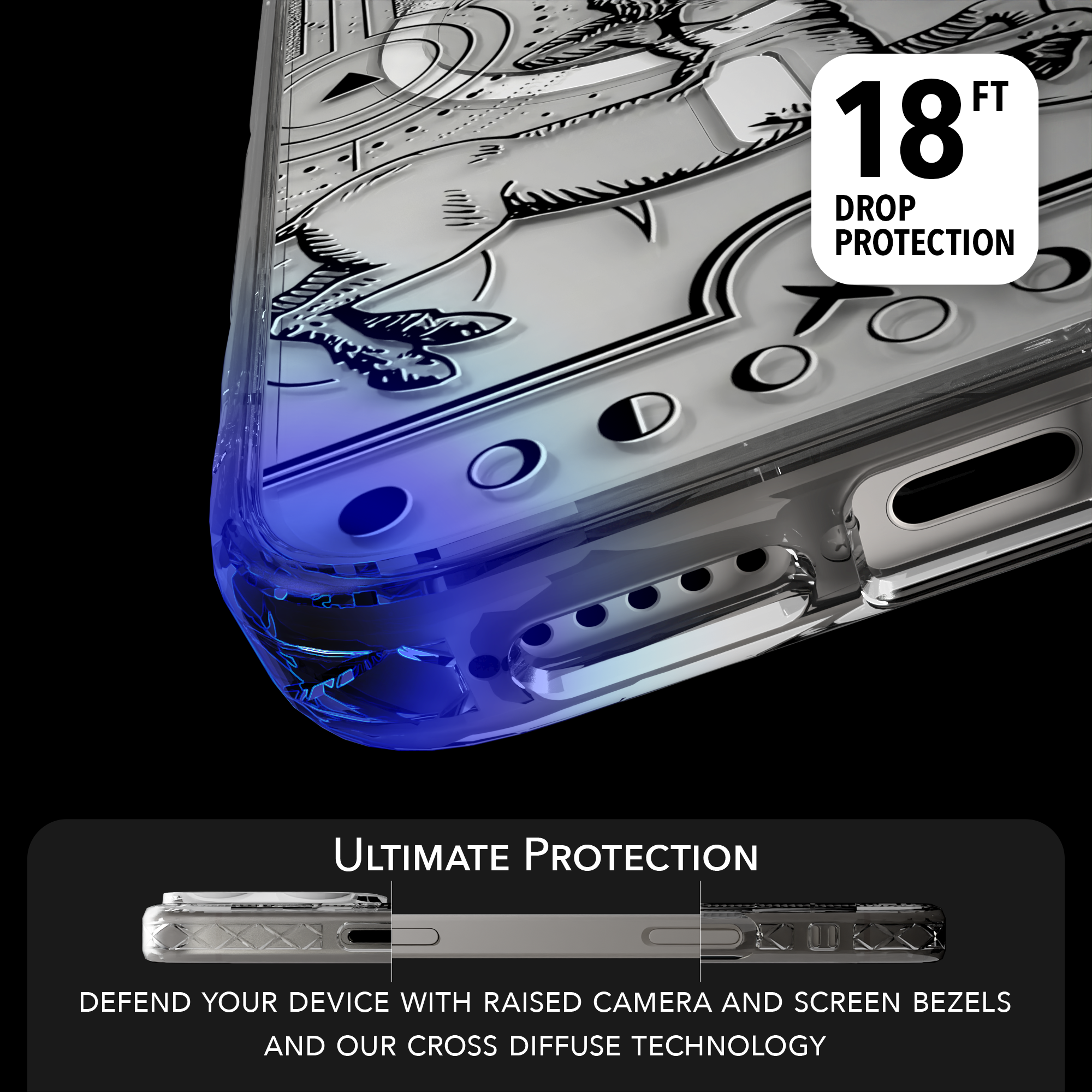 iPhone 16 Series | MagSafe | Zodiac Collection | Sagitarius Sagittarius Black / iPhone 16 Pro Max / Clear