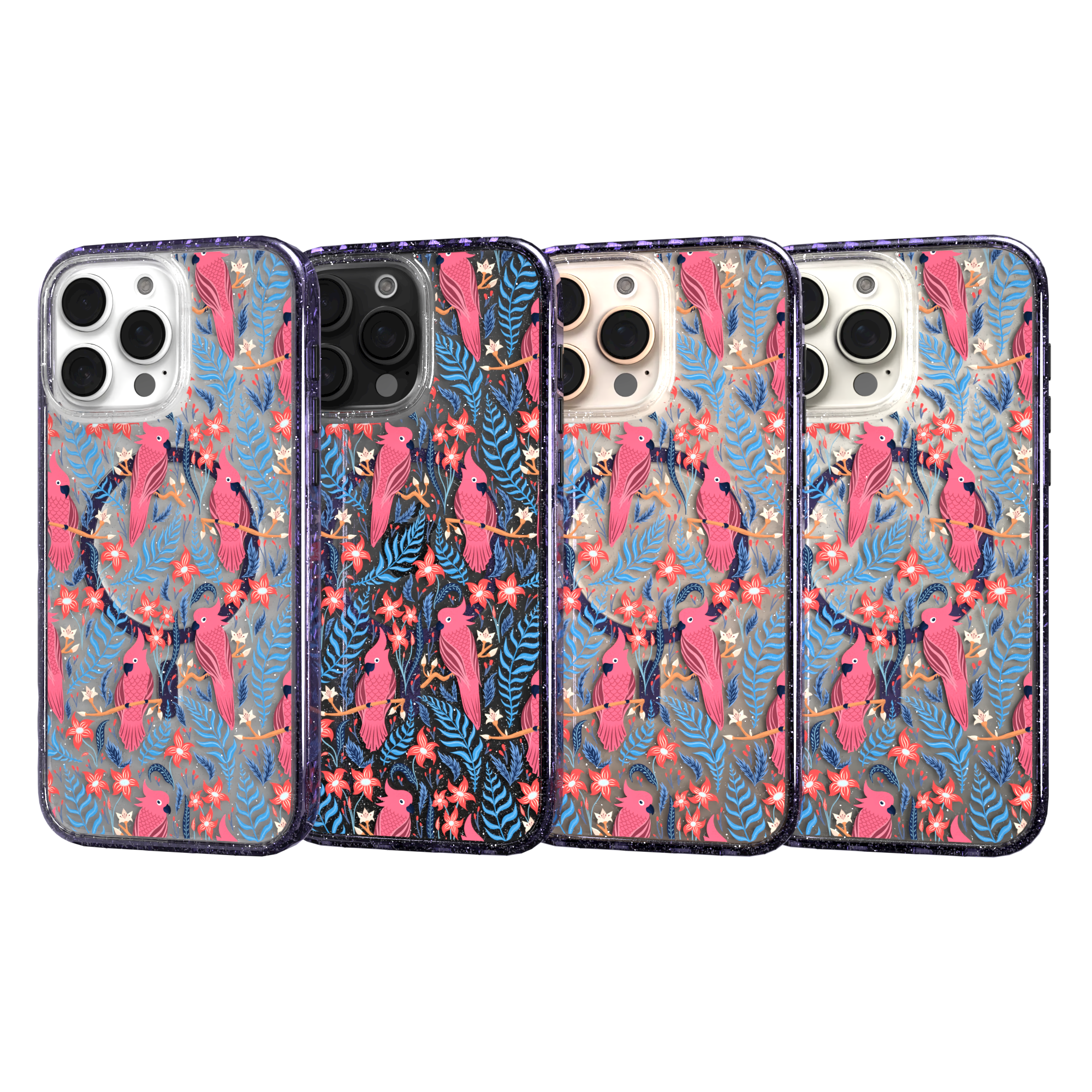 iPhone 16 Series | MagSafe | Bird Case | Oasis Blossom