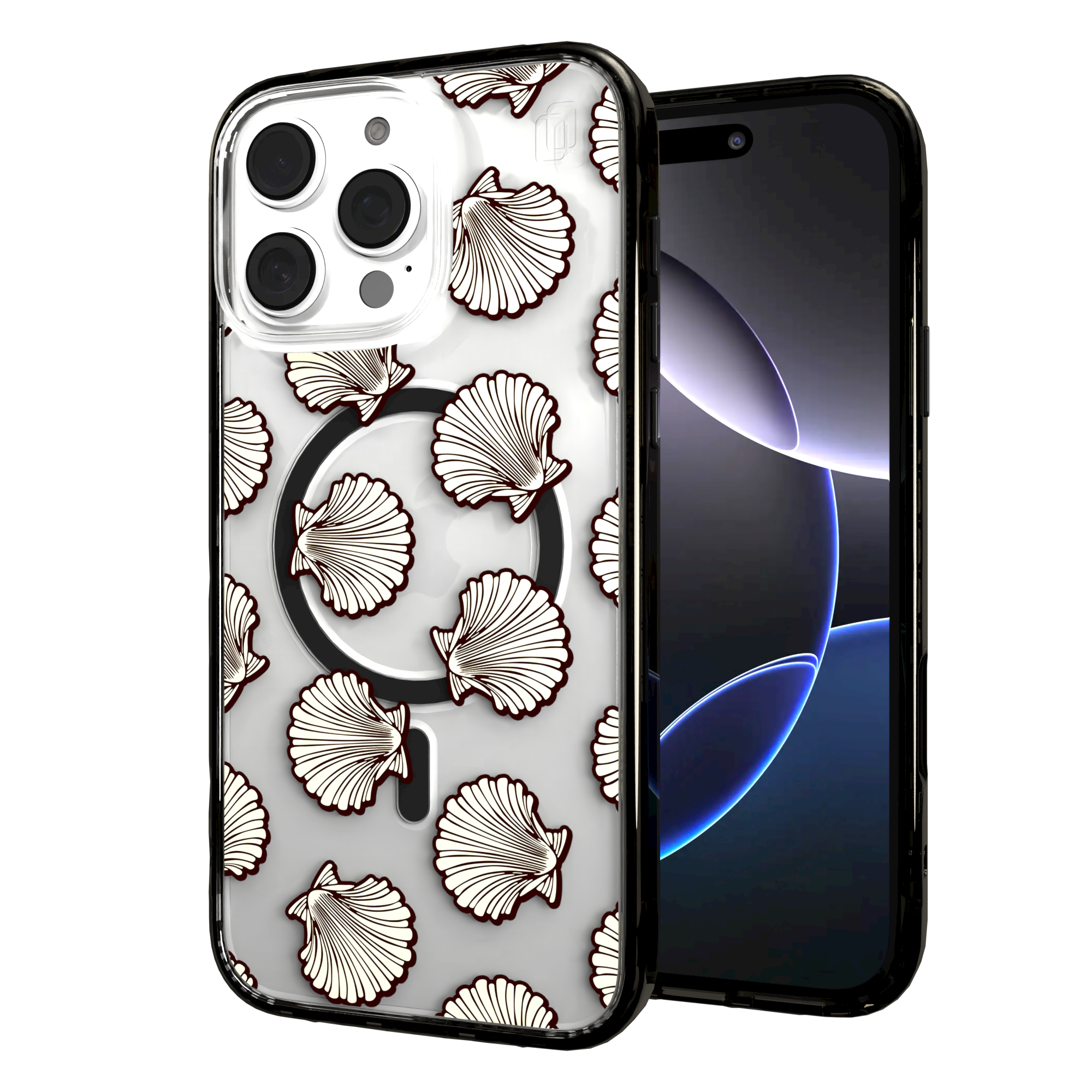 iPhone 16 Series | MagSafe | Coastal Case Collection | Seamless Seashells