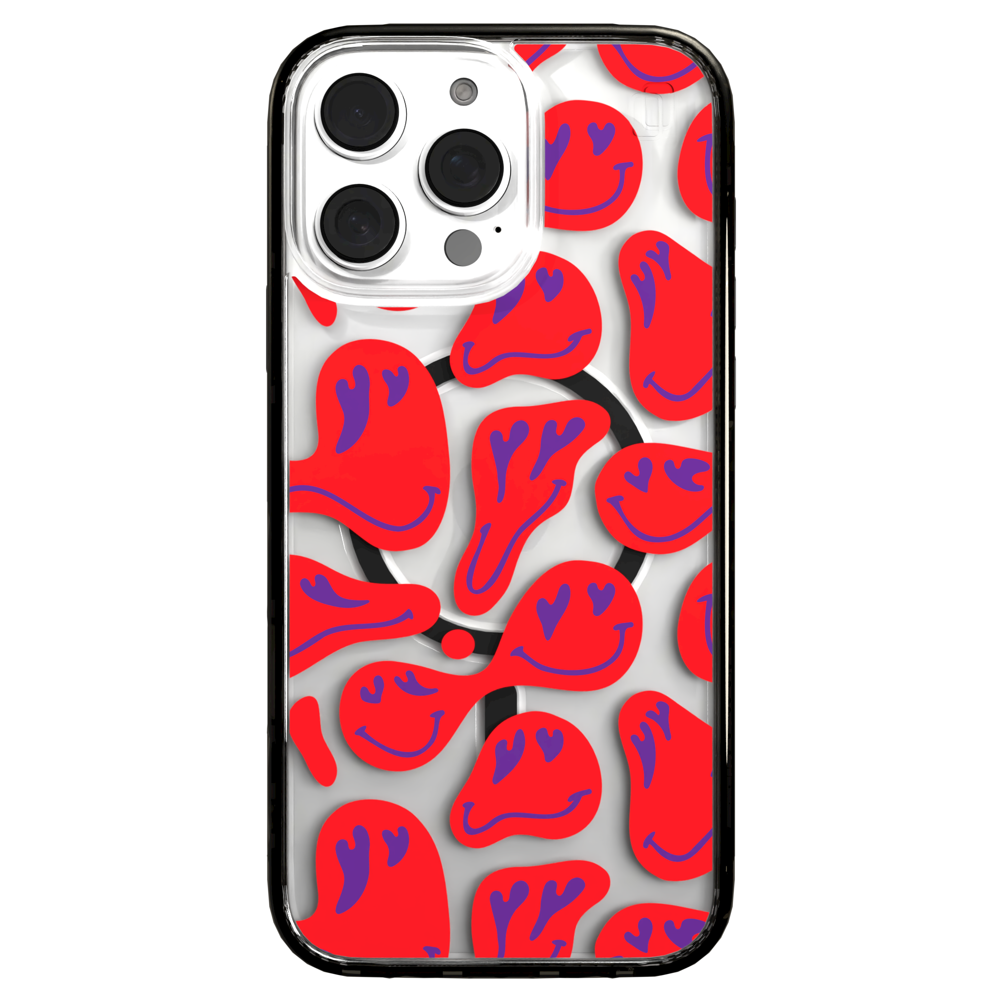 iPhone 16 Series | MagSafe | Heart Collection | Melting Bliss Heart Case Melting Bliss / iPhone 16 Pro Max / Black