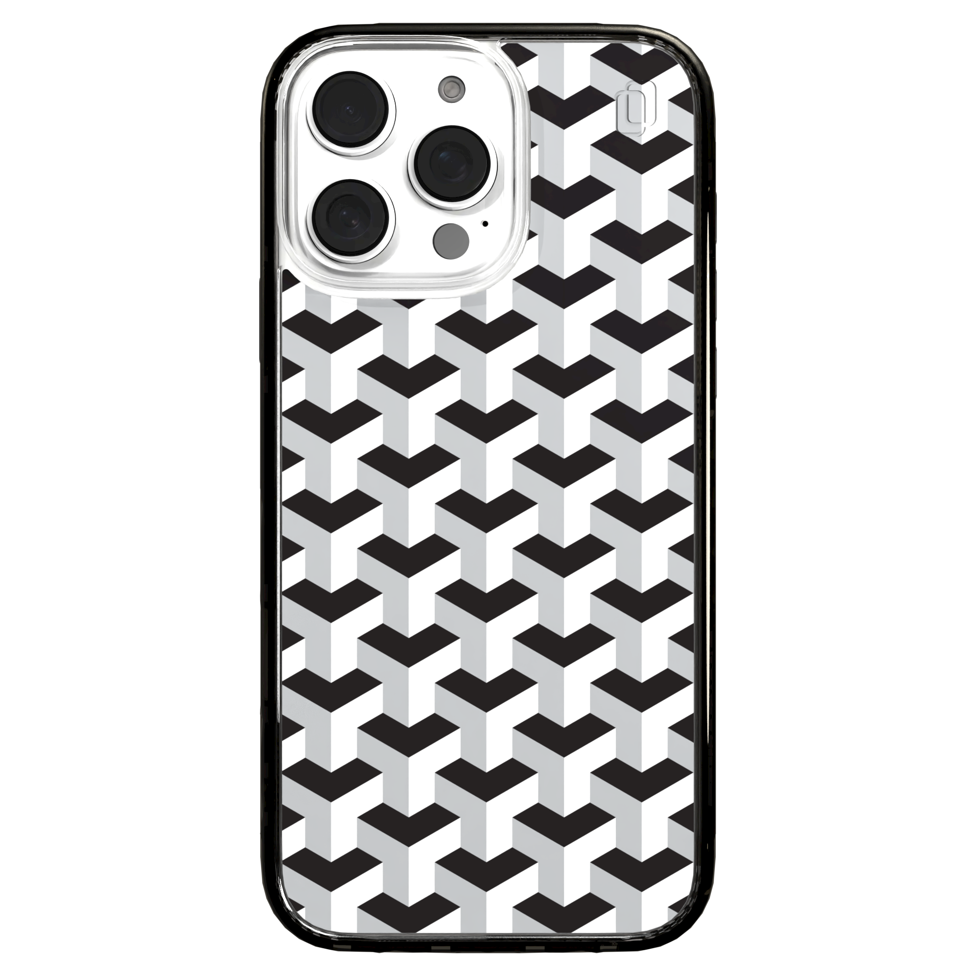 iPhone 16 Series | MagSafe | Monochromatic Case Designs | Infinite Stairway Infinite Stairway / iPhone 16 Pro Max / Black